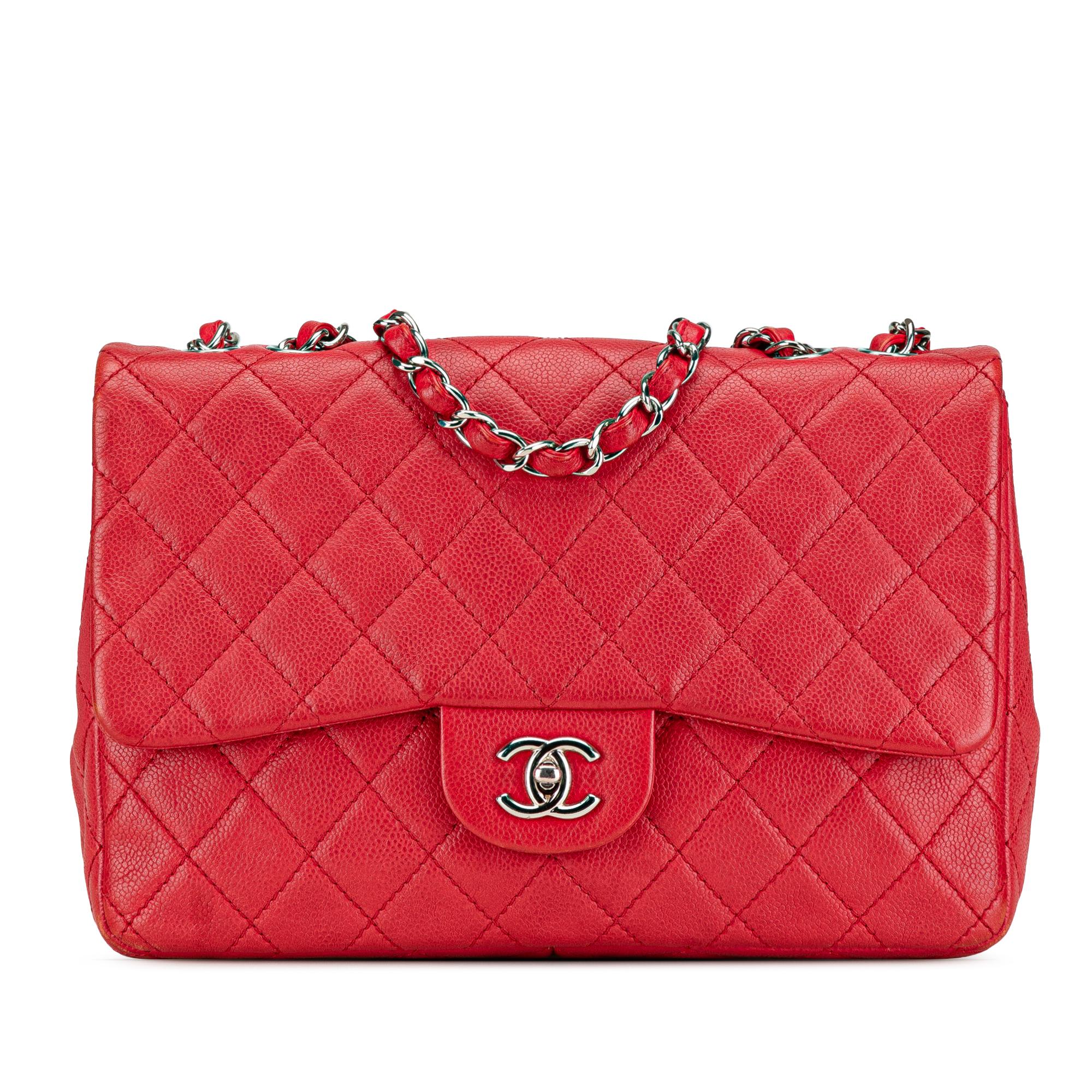 Chanel Jumbo Classic Caviar Single Flap