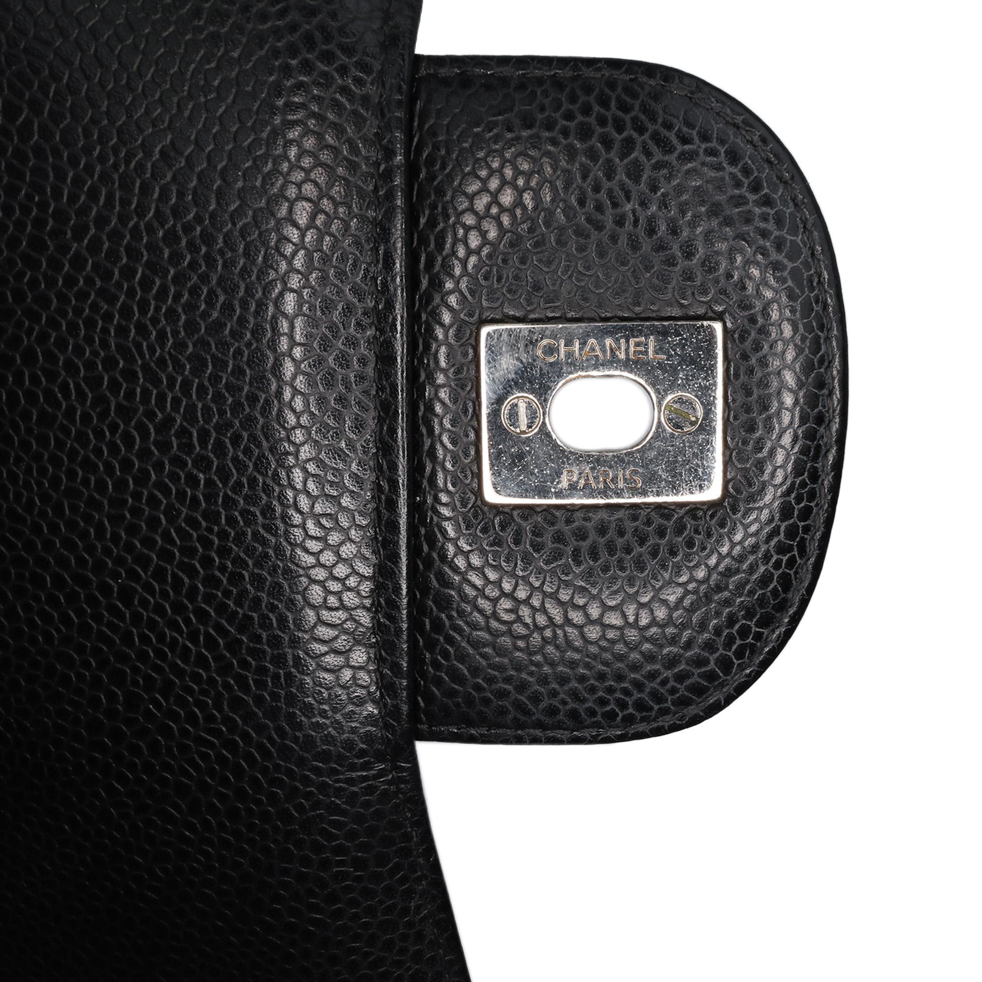 Chanel Jumbo Classic Caviar Single Flap