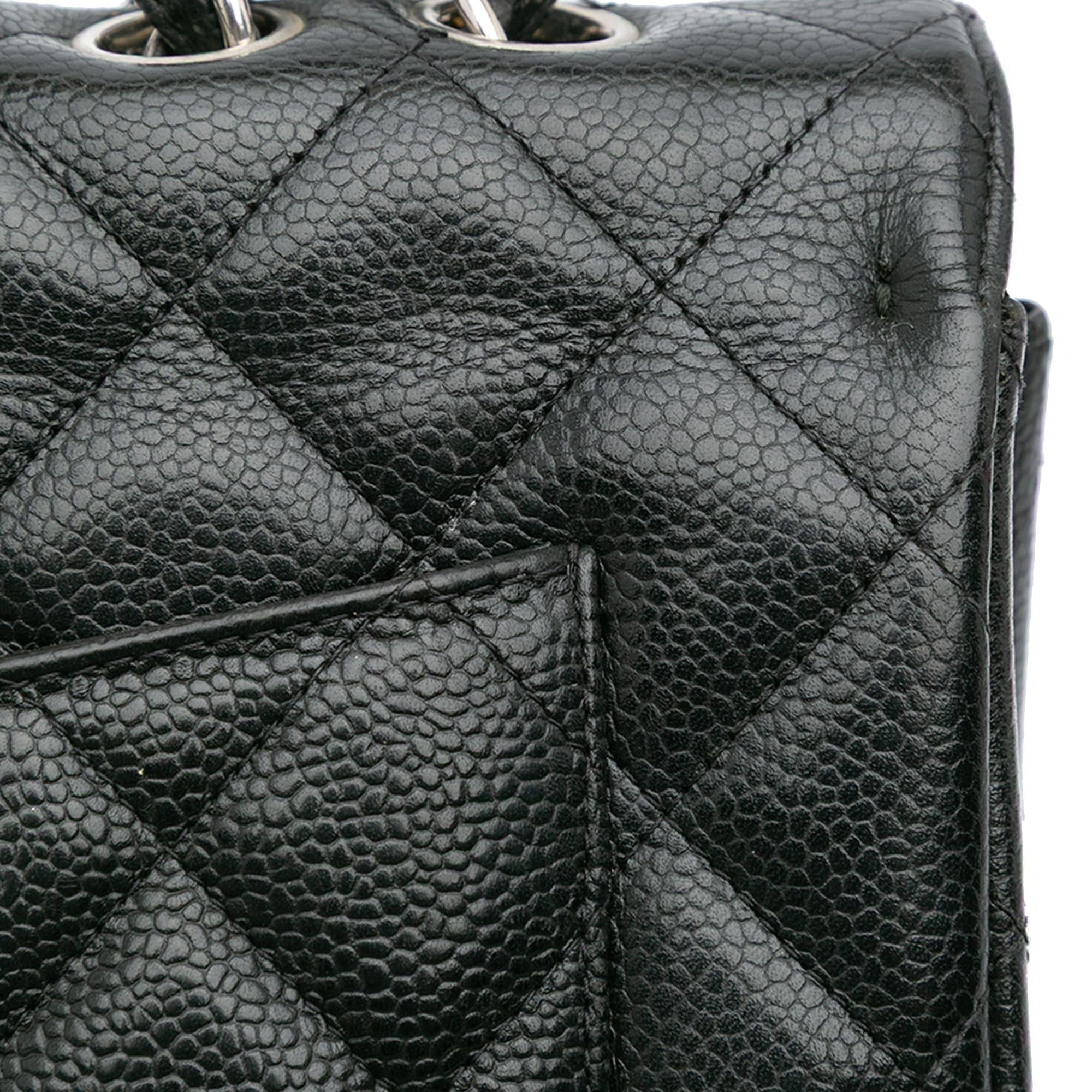 Chanel Jumbo Classic Caviar Single Flap