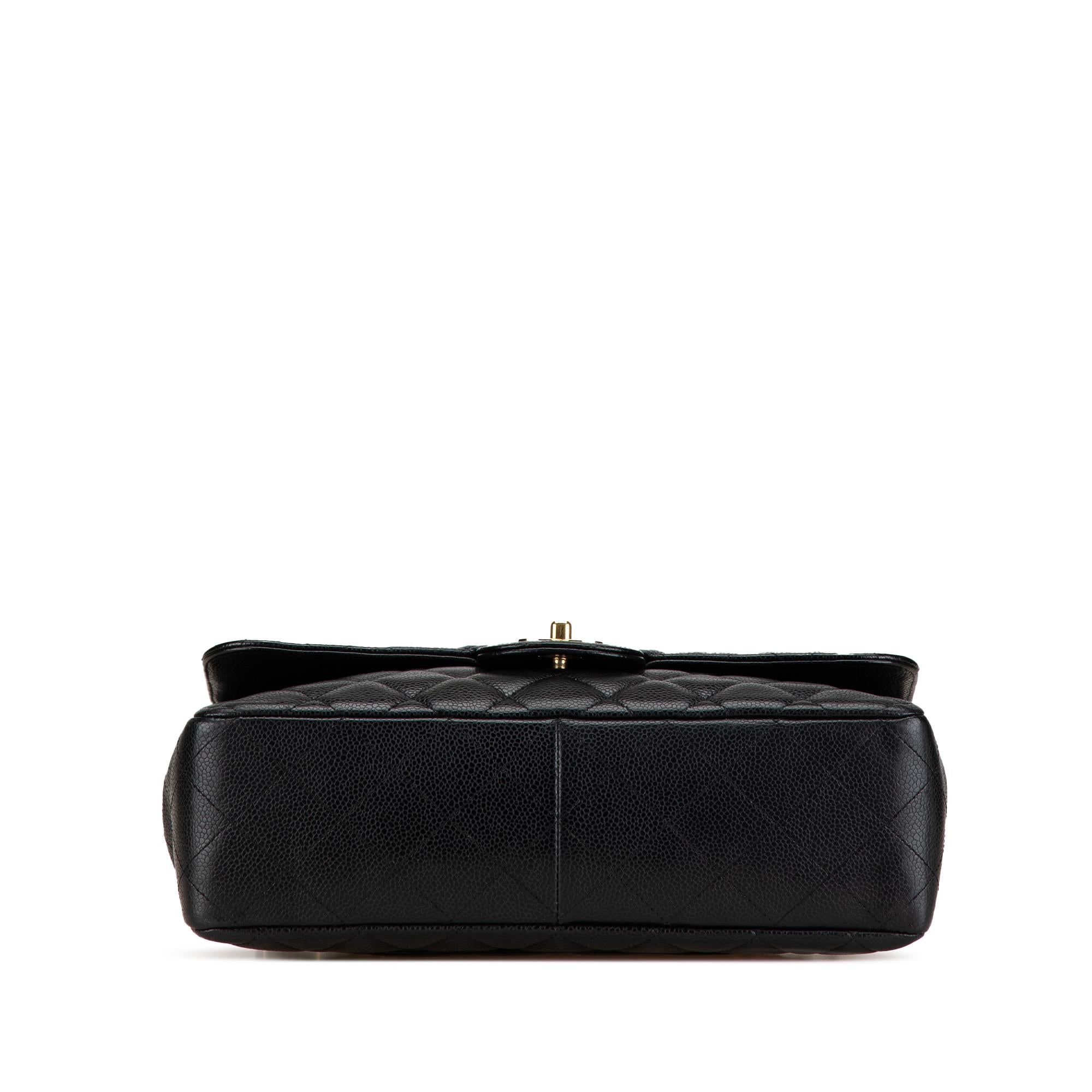 Chanel Jumbo Classic Caviar Single Flap