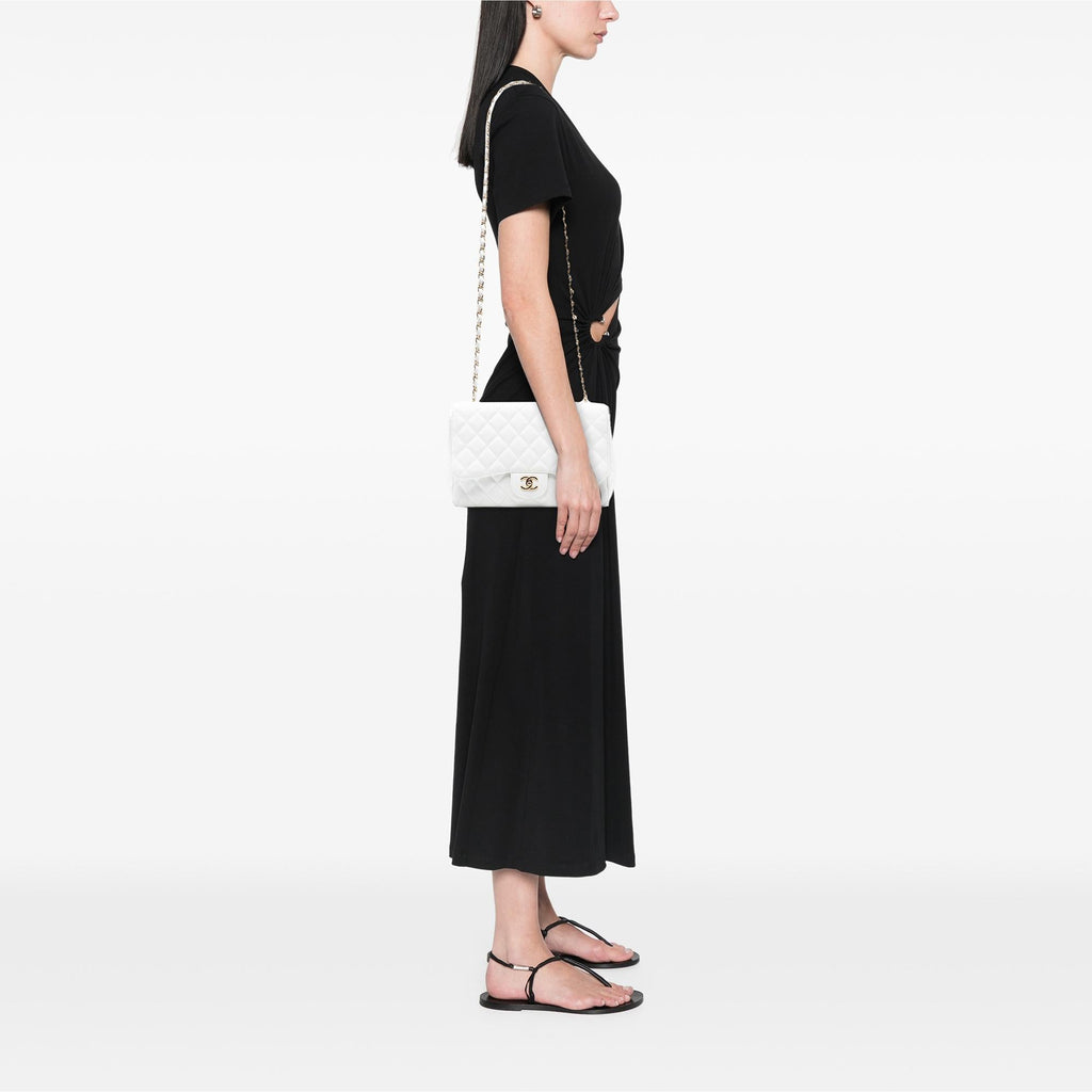 Chanel Jumbo Classic Caviar Single Flap