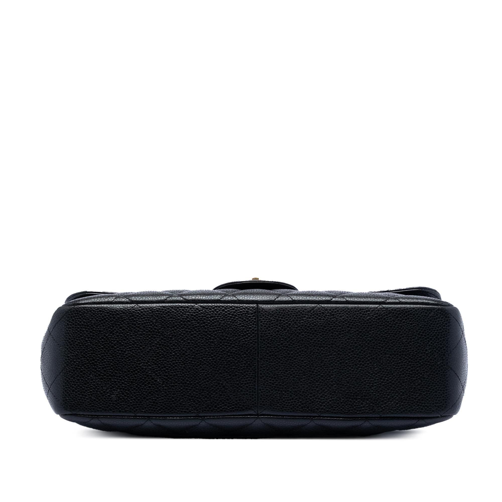 Chanel Jumbo Classic Caviar Single Flap