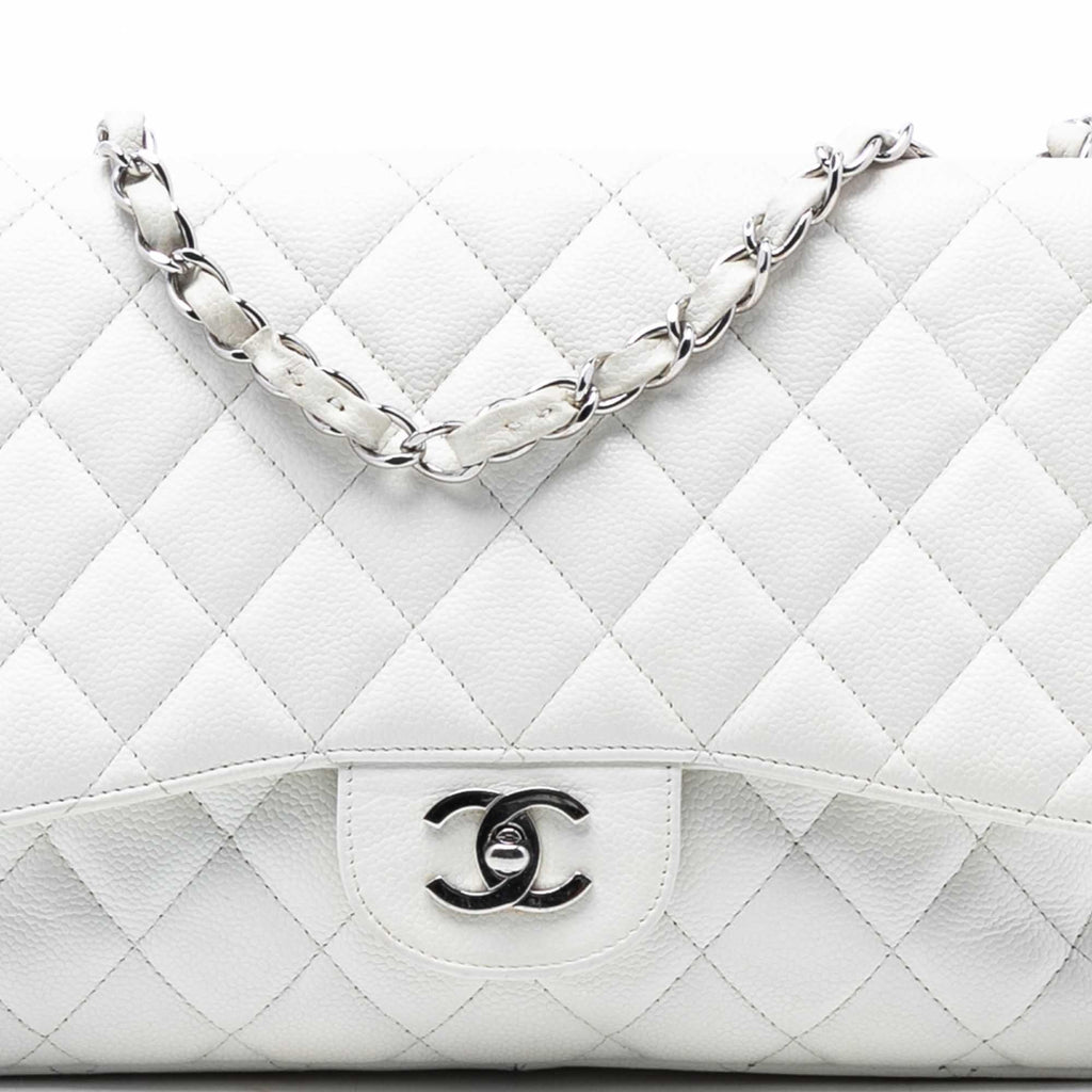 Chanel Jumbo Classic Caviar Single Flap