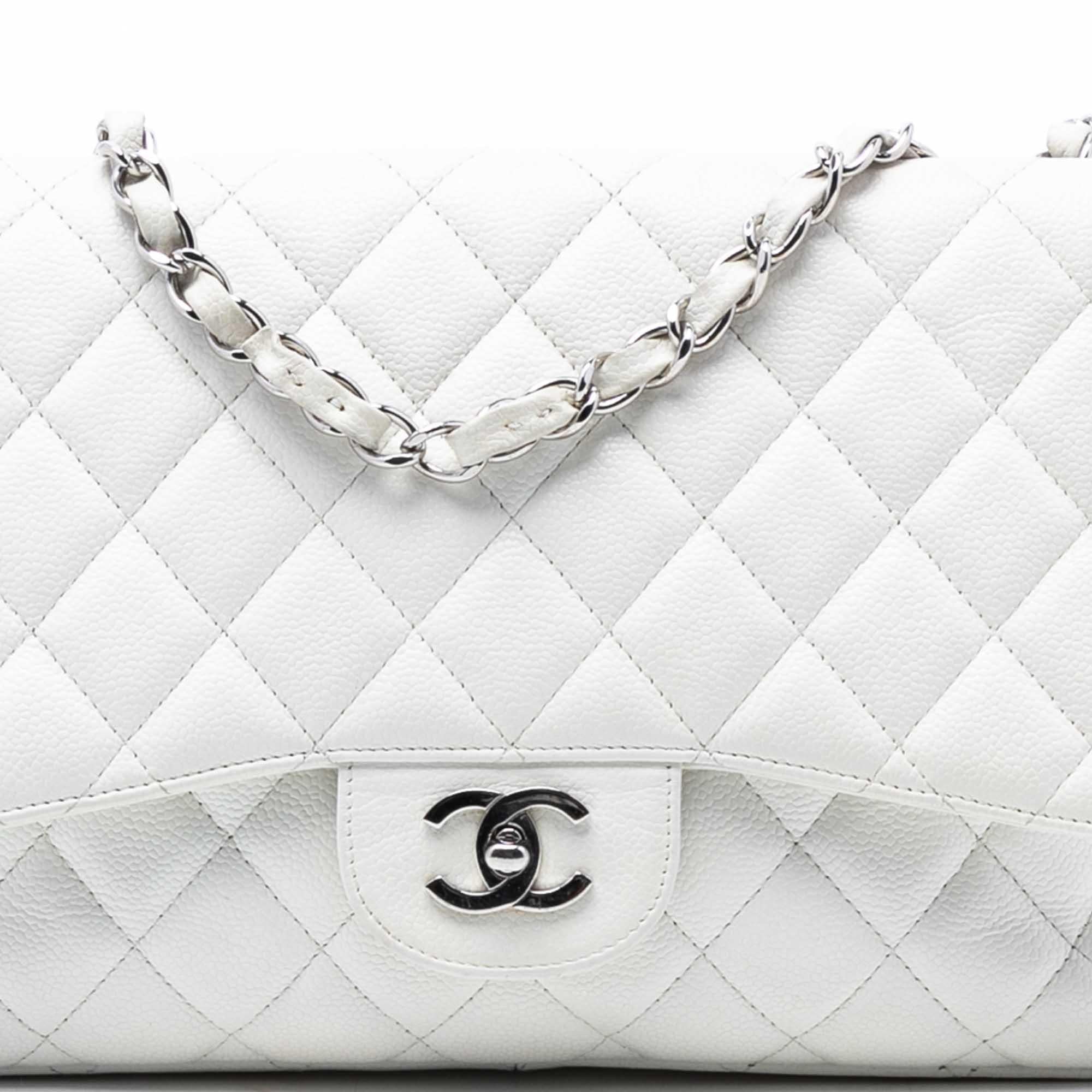 Chanel Jumbo Classic Caviar Single Flap