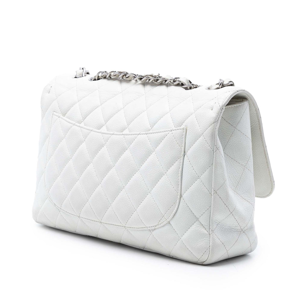 Chanel Jumbo Classic Caviar Single Flap