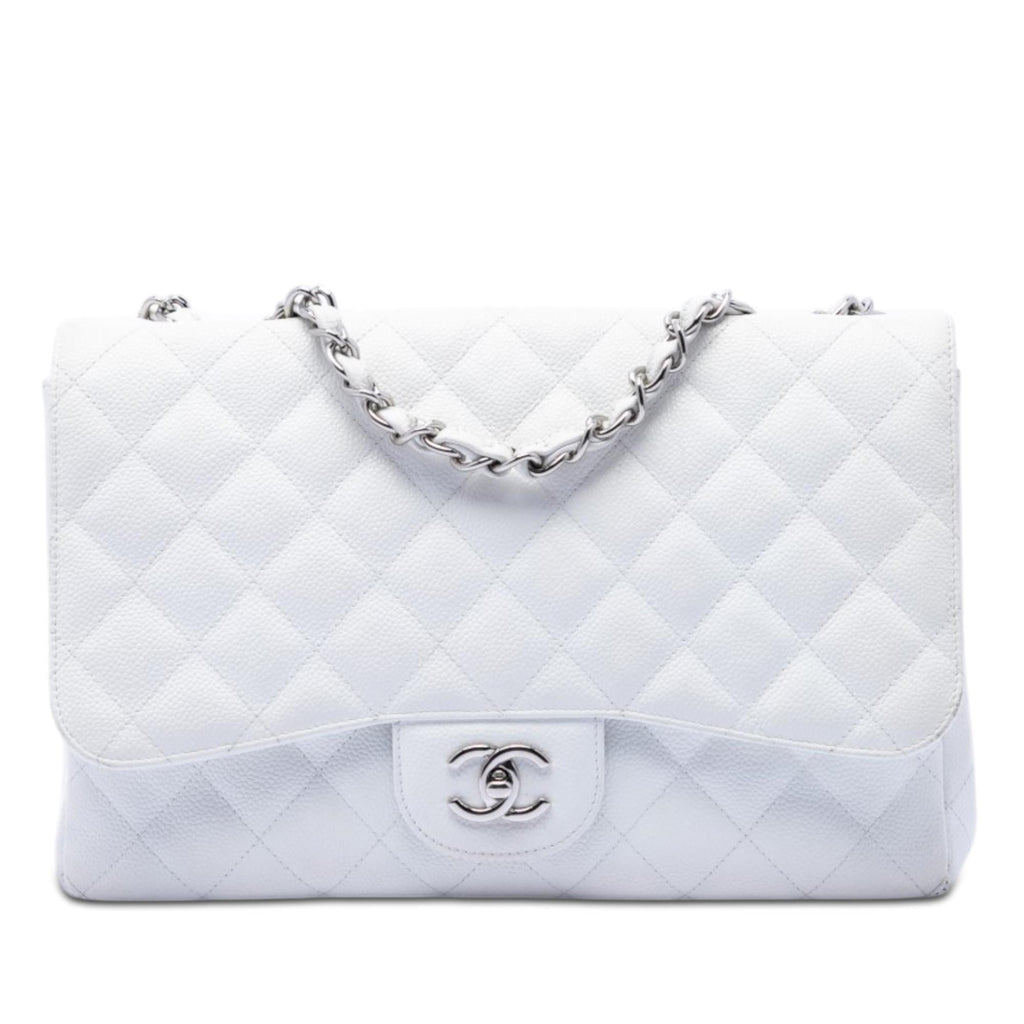 Chanel Jumbo Classic Caviar Single Flap
