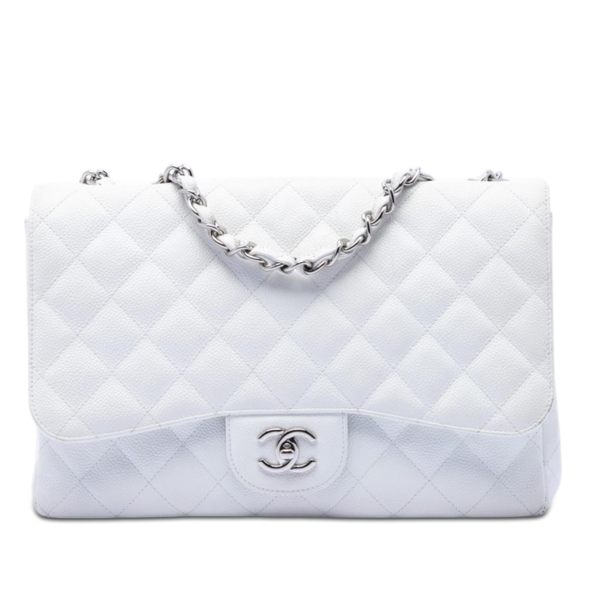 Chanel Jumbo Classic Caviar Single Flap