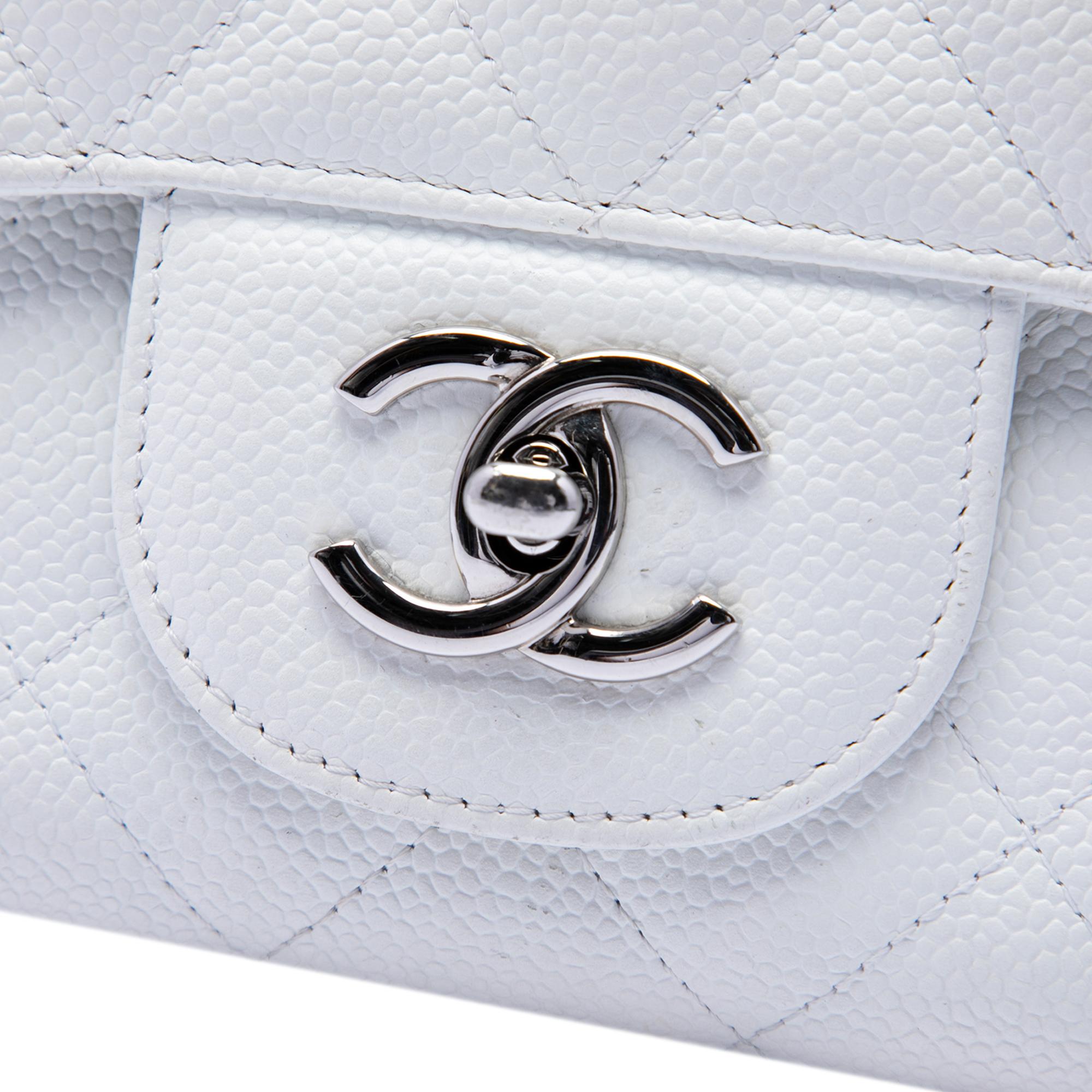 Chanel Jumbo Classic Caviar Single Flap