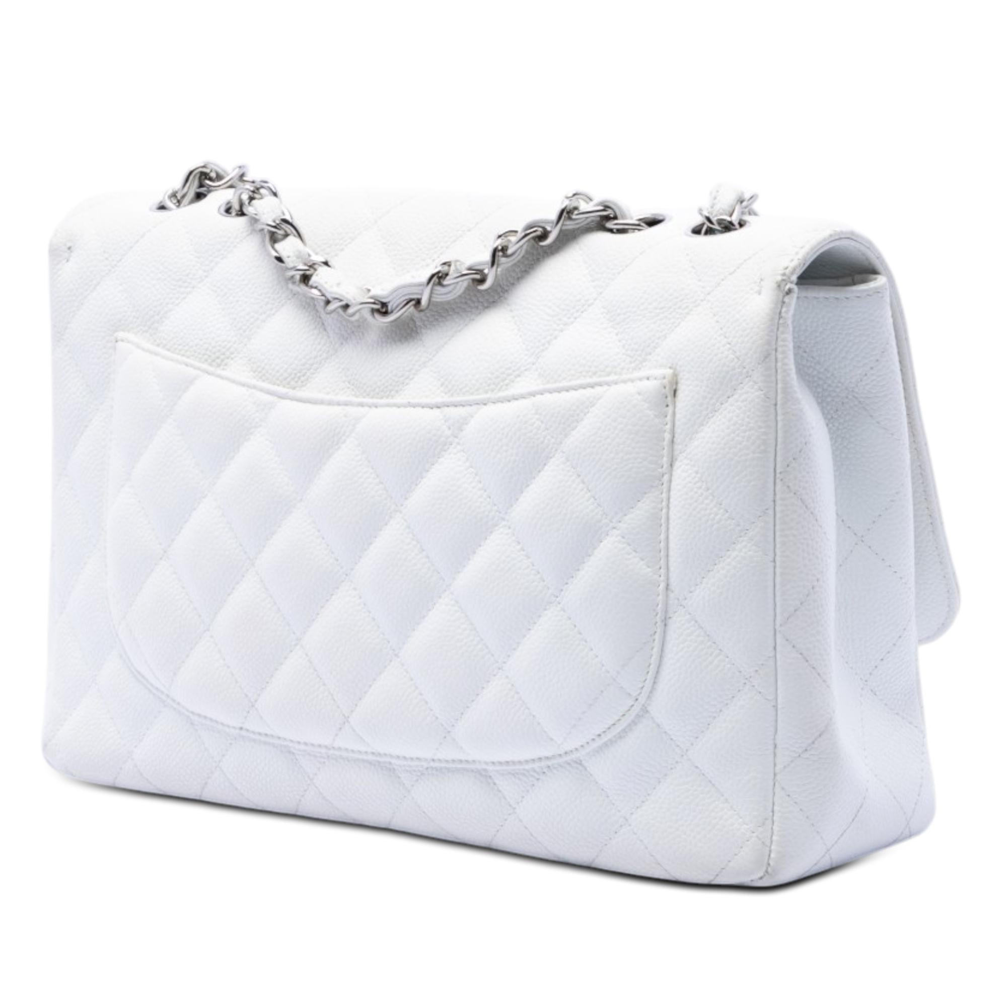 Chanel Jumbo Classic Caviar Single Flap