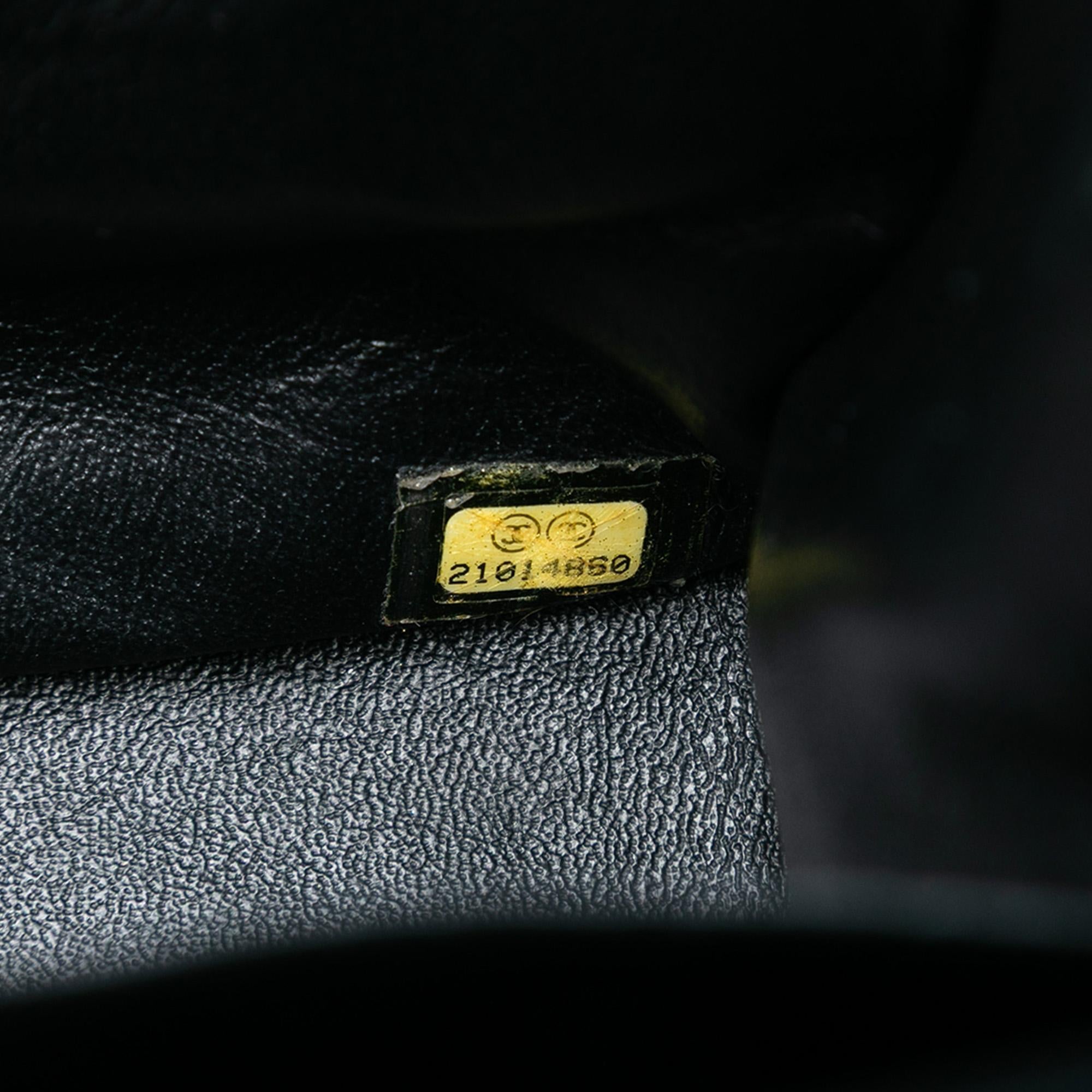 Chanel Jumbo Classic Chevron Lambskin So Black Double Flap