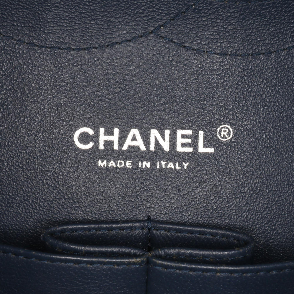 Chanel Jumbo Classic Chevron Patent Double Flap