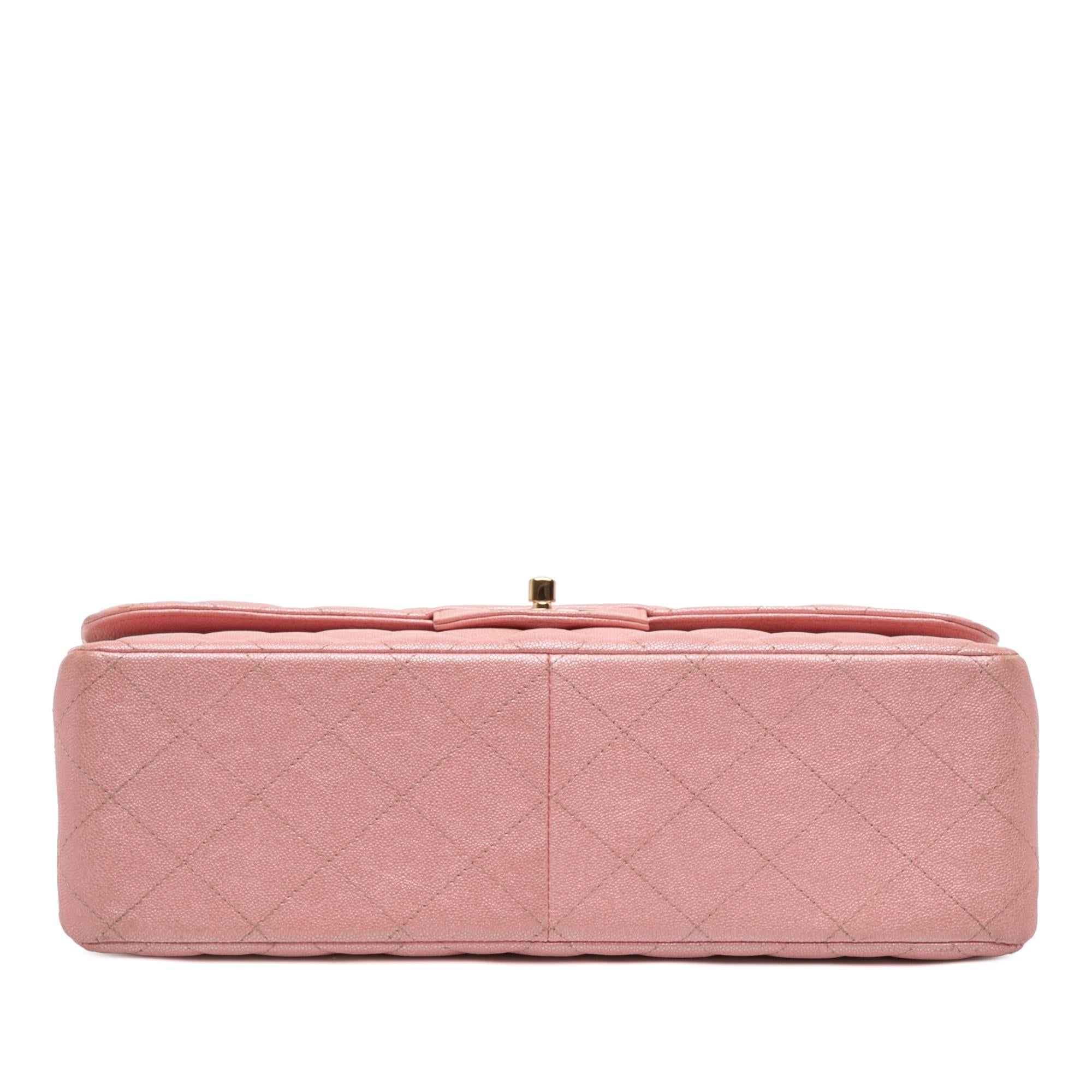 Chanel Jumbo Classic Iridescent Caviar Double Flap