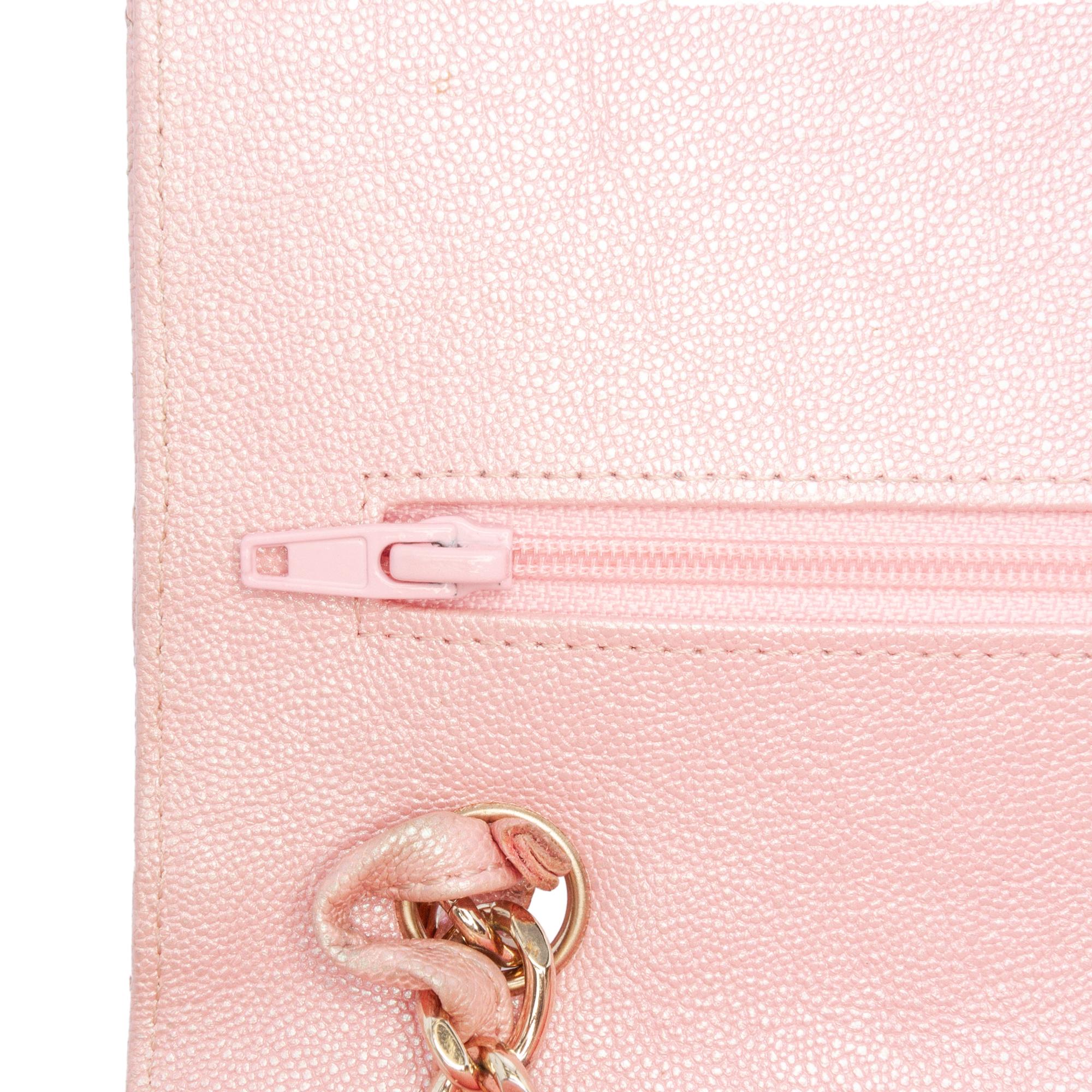 Chanel Jumbo Classic Iridescent Caviar Double Flap