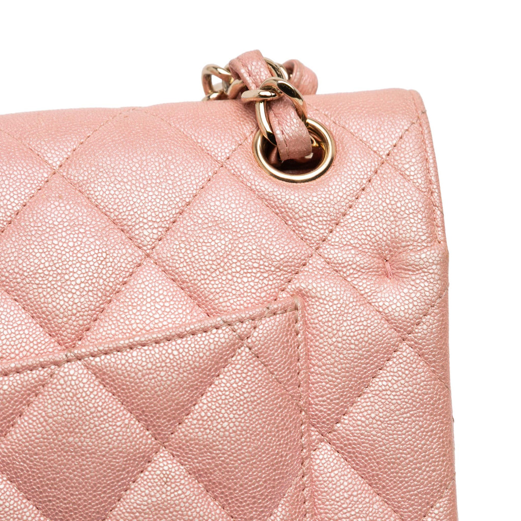 Chanel Jumbo Classic Iridescent Caviar Double Flap