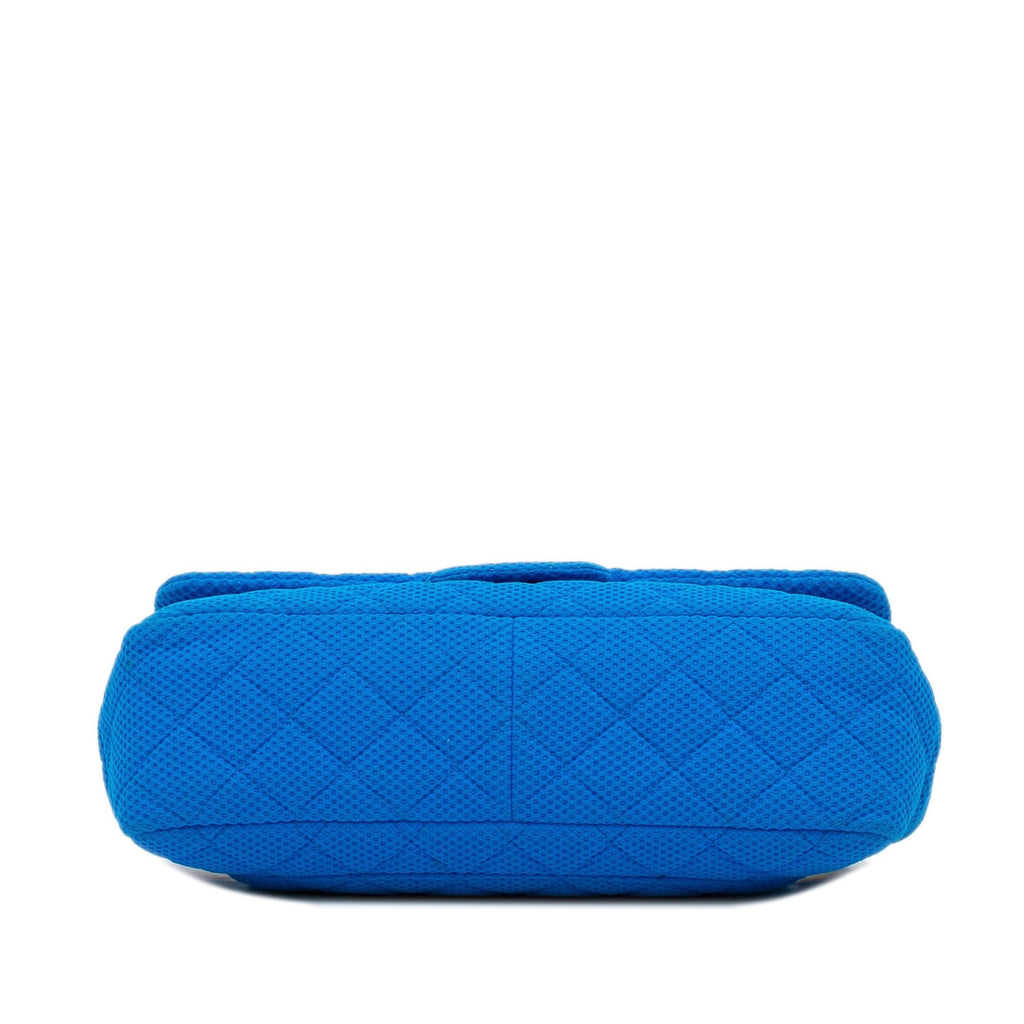Chanel Jumbo Classic Jersey Single Flap (SHG-vOf3cS)