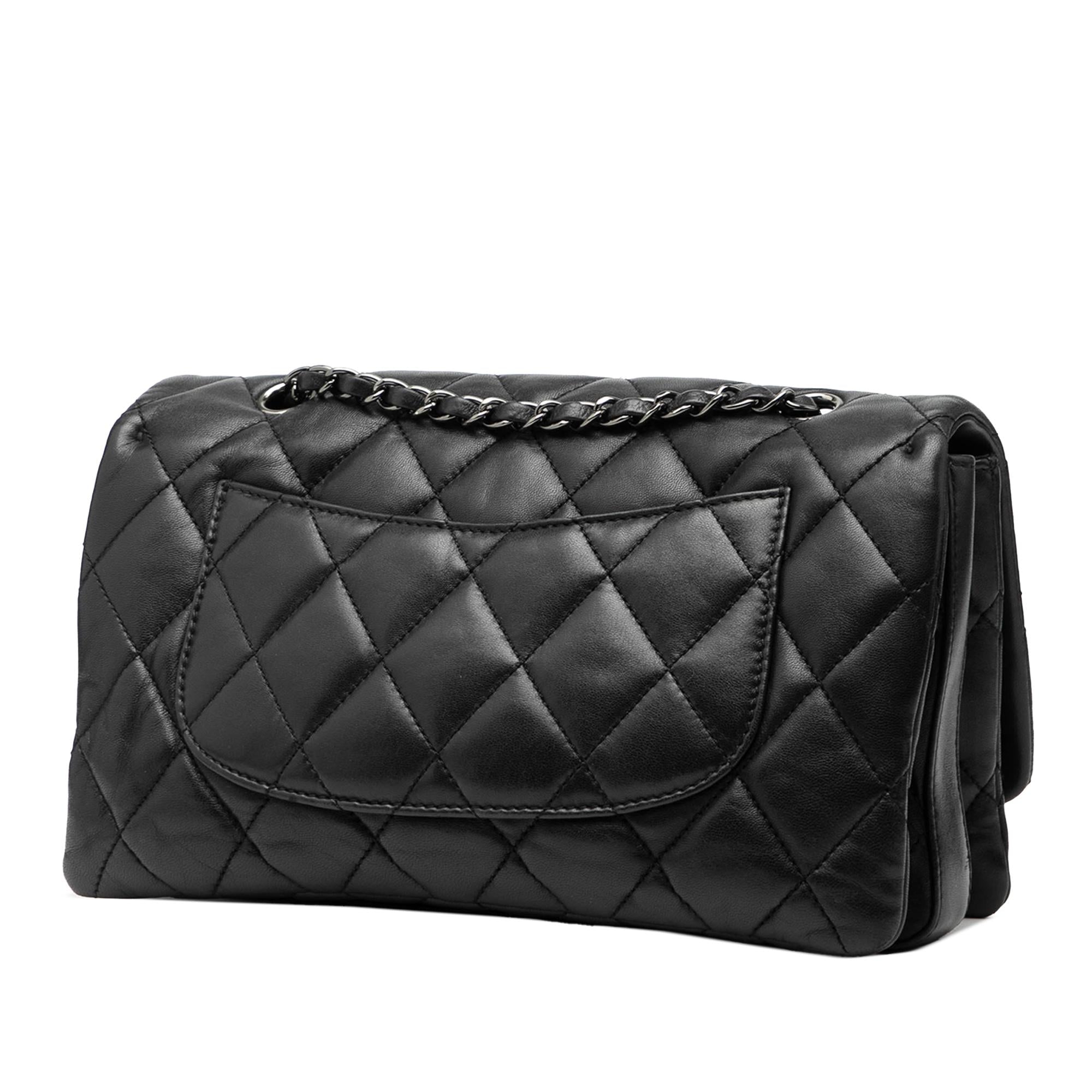 Chanel Jumbo Classic Lambskin 3 Compartment Flap