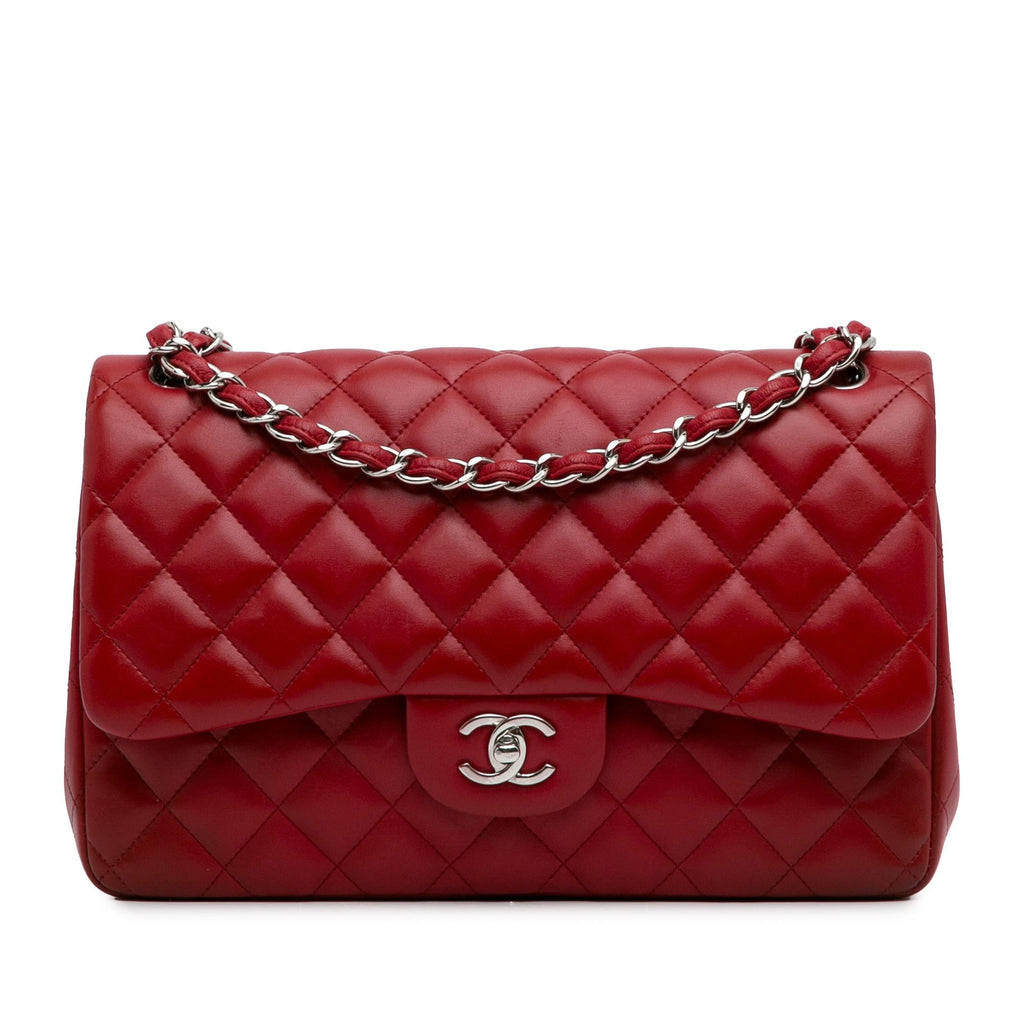 Chanel Jumbo Classic Lambskin Double Flap (SHG-ksAdvm)