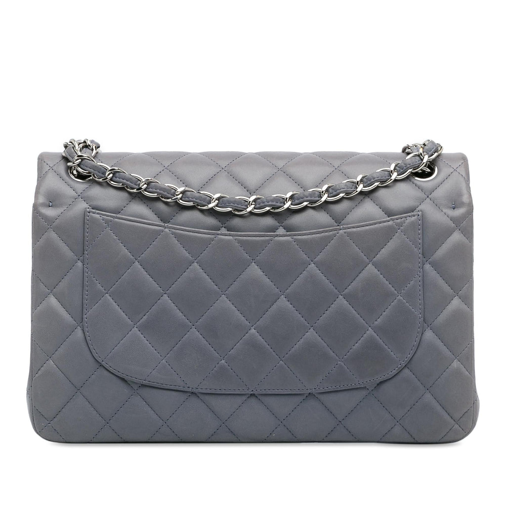 Chanel Jumbo Classic Lambskin Double Flap (SHG-YF7bft)