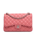 Chanel Jumbo Classic Lambskin Double Flap (SHG-xG6IfV)