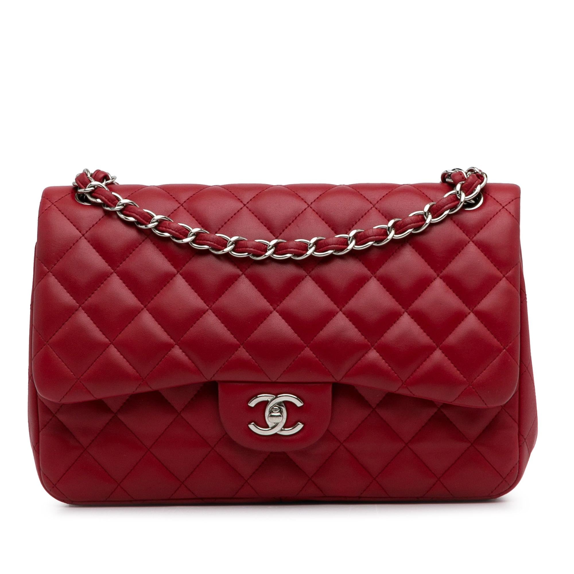Chanel Jumbo Classic Lambskin Double Flap (SHG-EMzWHY)