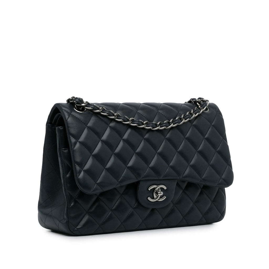 Chanel Jumbo Classic Lambskin Double Flap (SHG-BuJDKE)