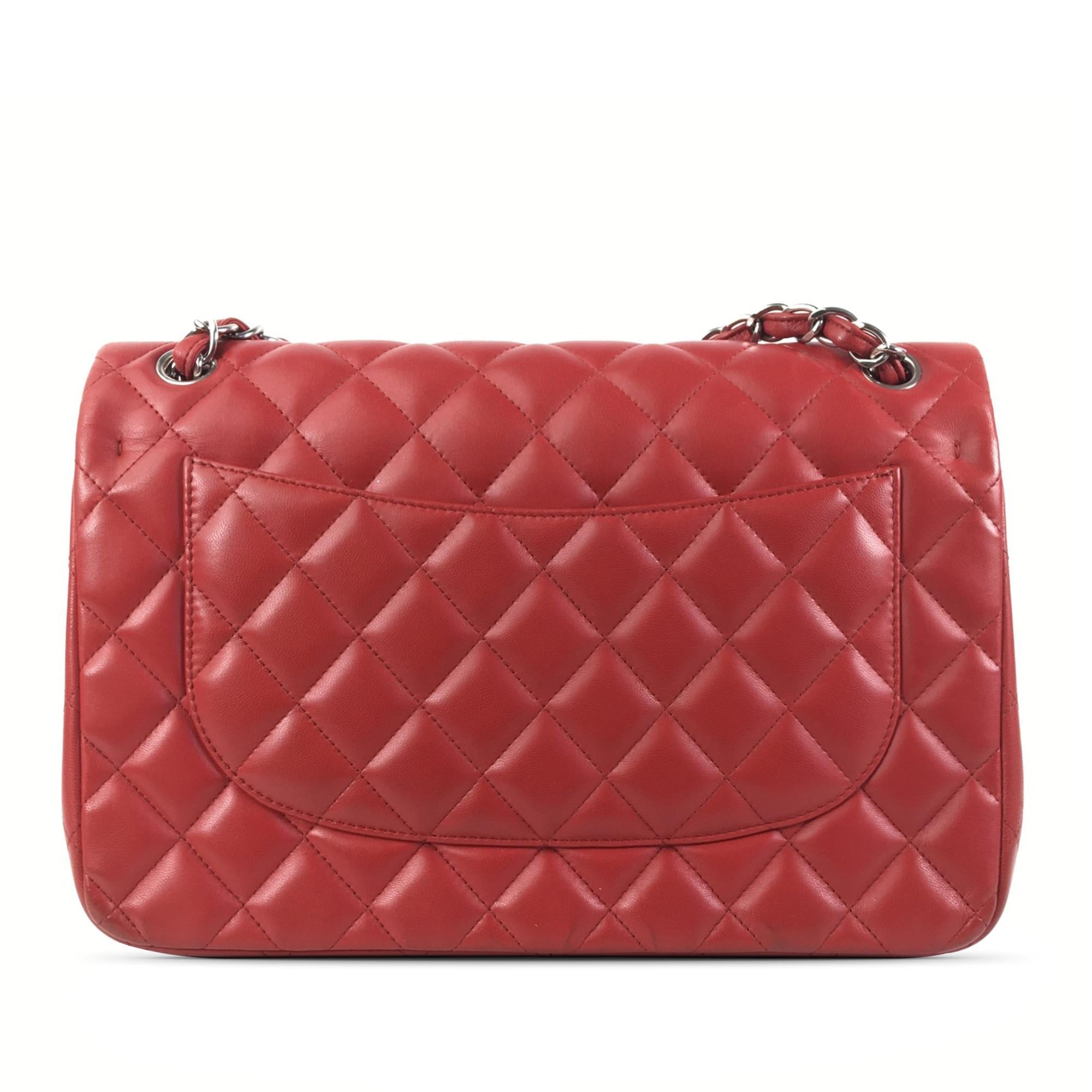 Chanel Jumbo Classic Lambskin Double Flap (SHG-430UAz)