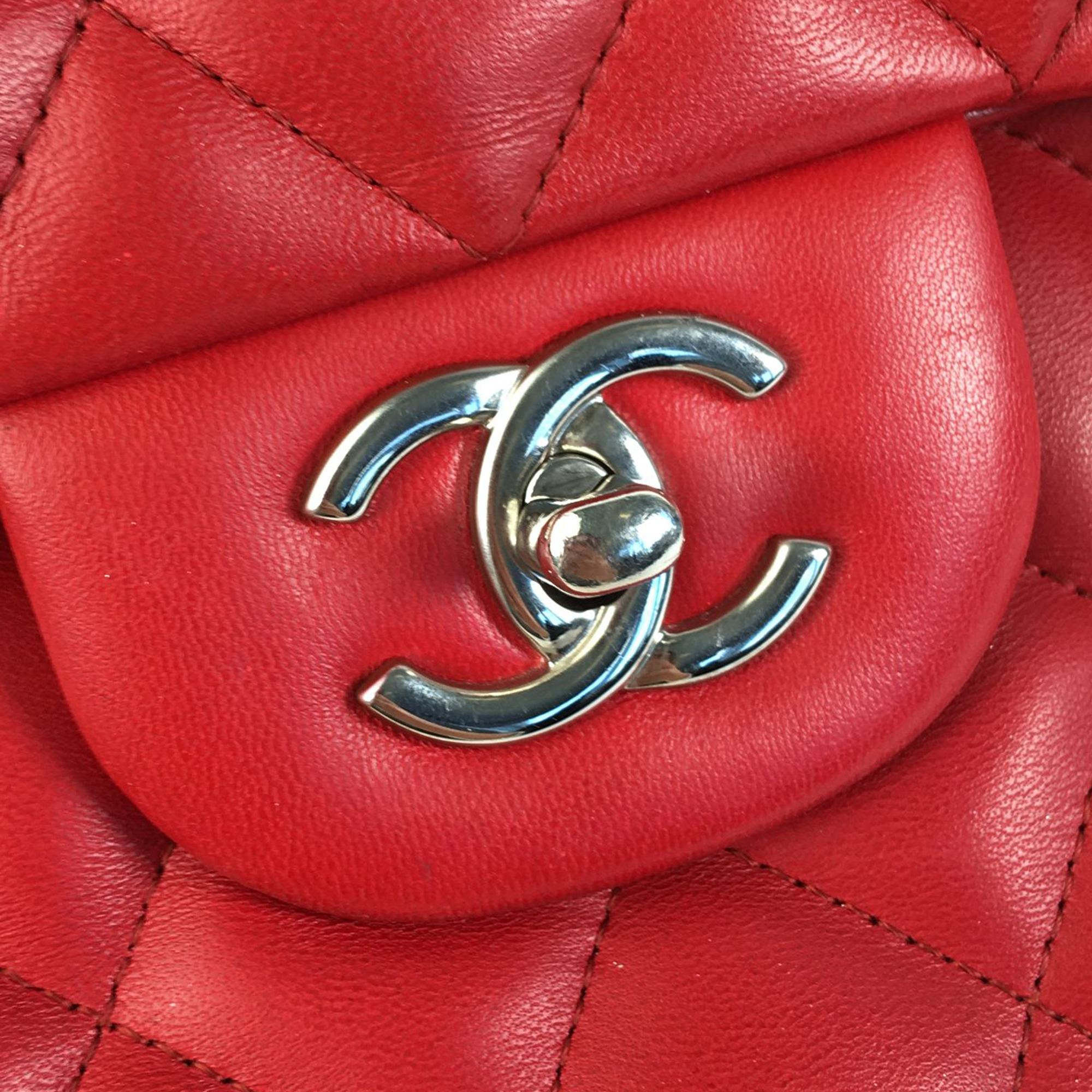 Chanel Jumbo Classic Lambskin Double Flap (SHG-430UAz)