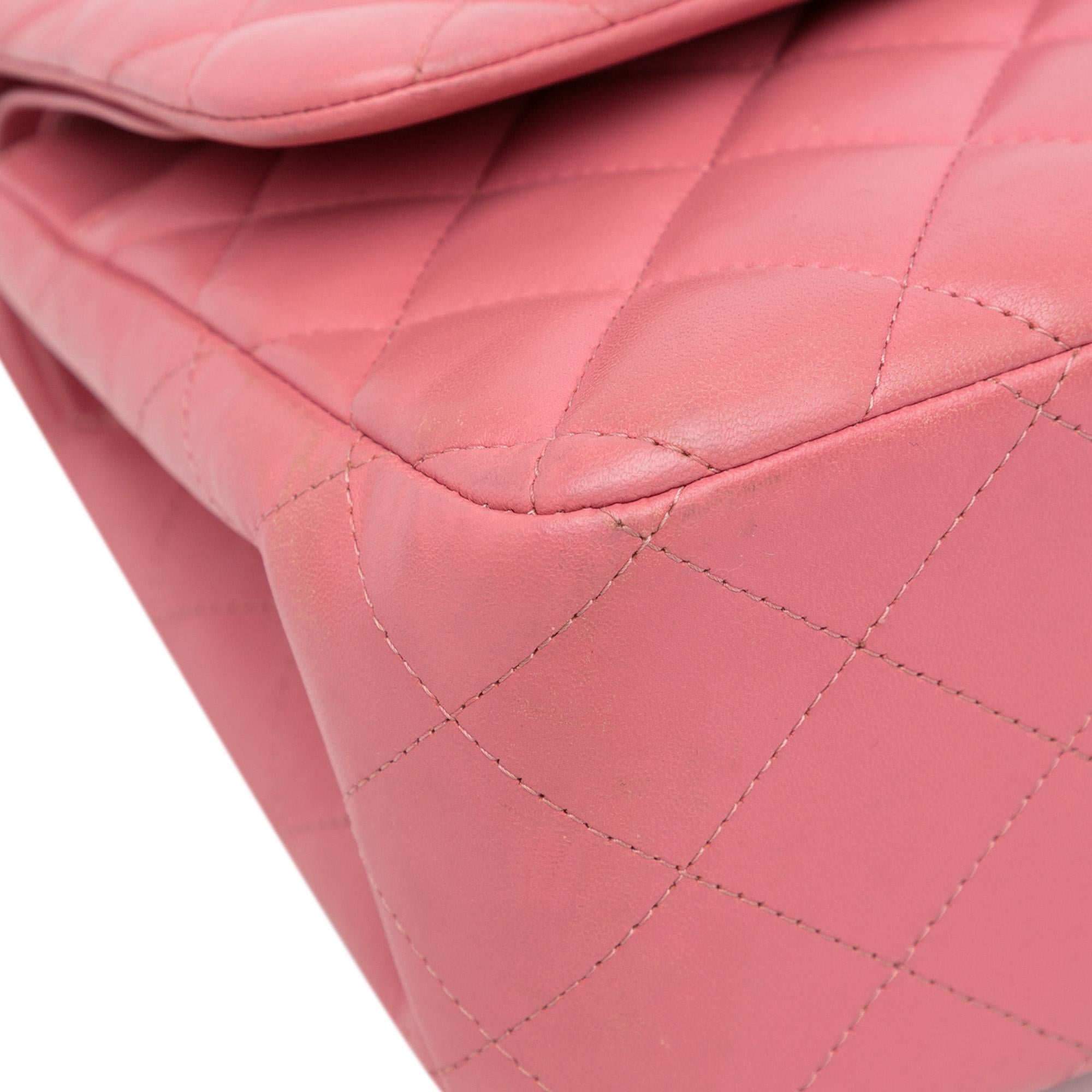 Chanel Jumbo Classic Lambskin Double Flap (SHG-5so0eX)