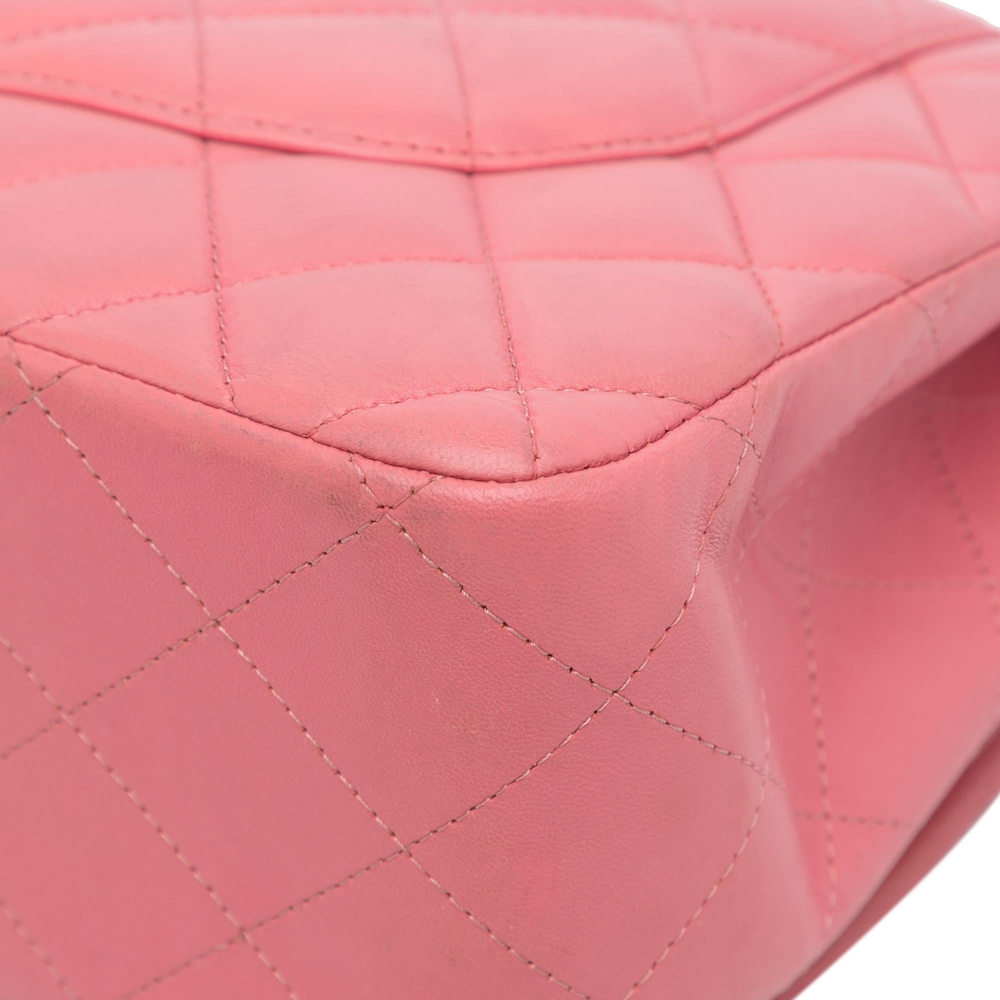 Chanel Jumbo Classic Lambskin Double Flap (SHG-5so0eX)