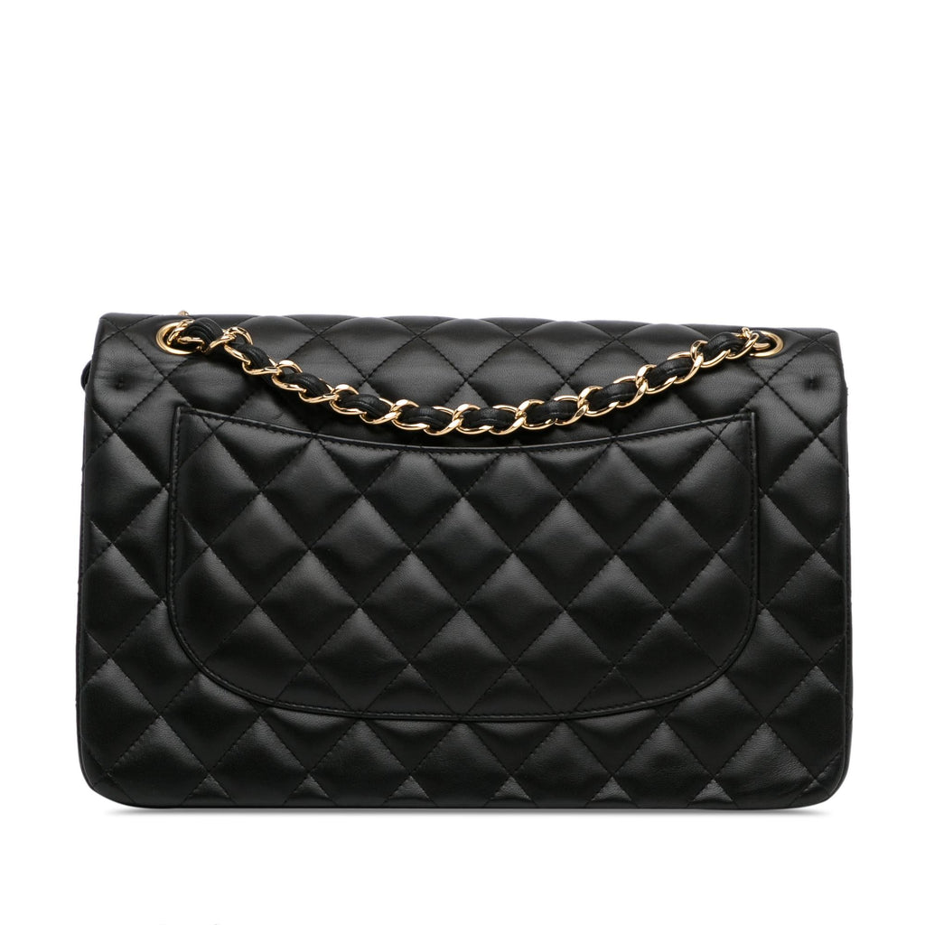 Chanel Jumbo Classic Lambskin Double Flap (SHG-9p8KiG)
