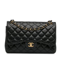 Chanel Jumbo Classic Lambskin Double Flap (SHG-yj9hwp)