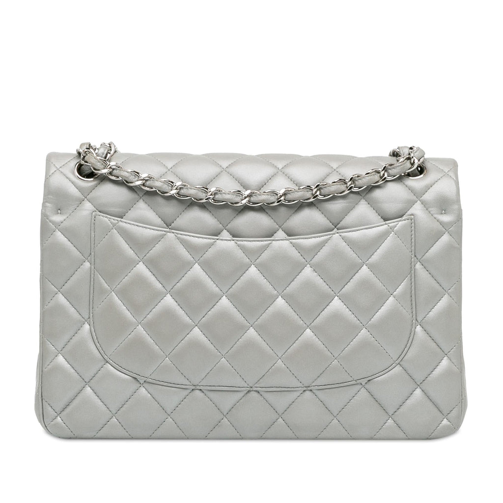 Chanel Jumbo Classic Lambskin Double Flap (SHG-FFE2dS)
