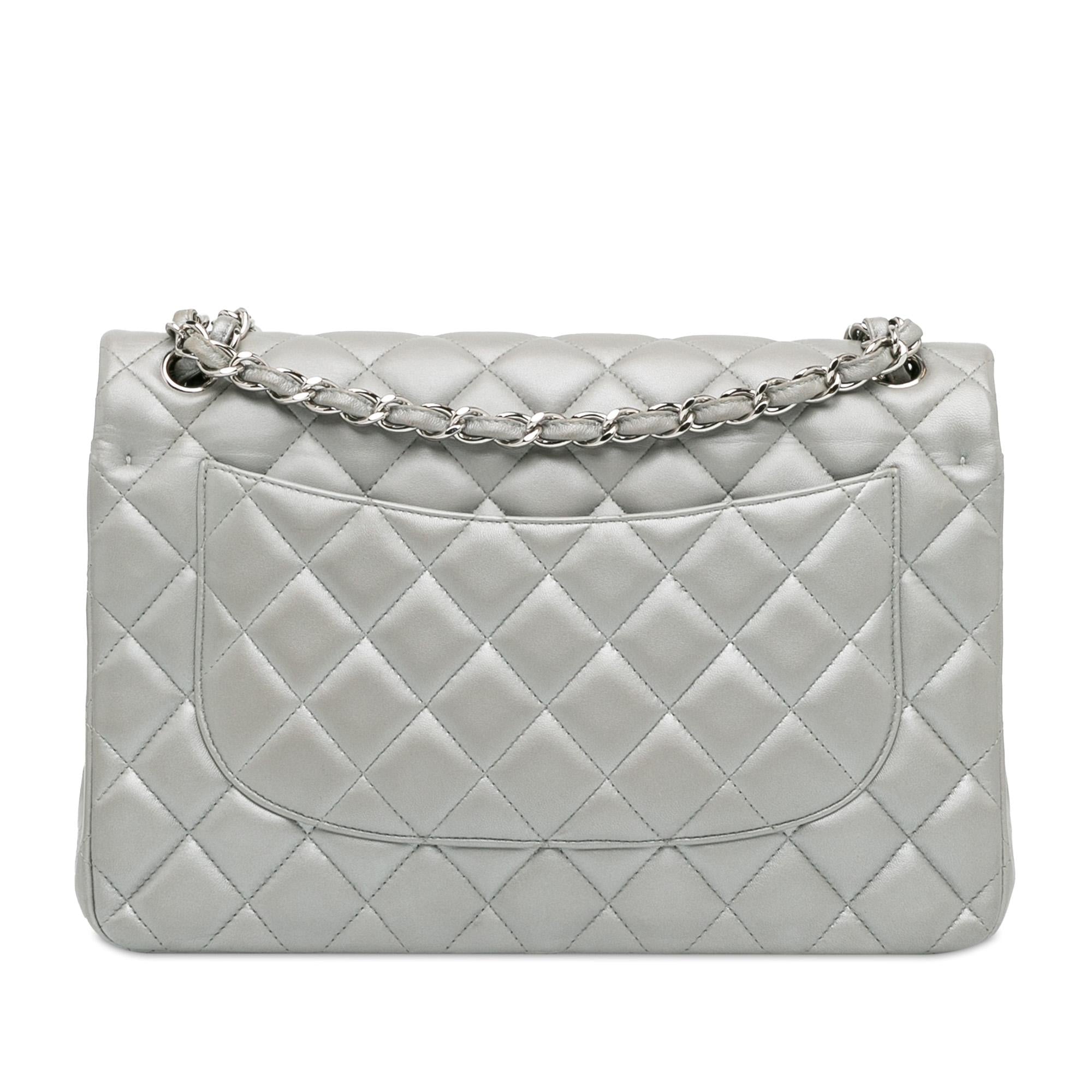 Chanel Jumbo Classic Lambskin Double Flap (SHG-FFE2dS)