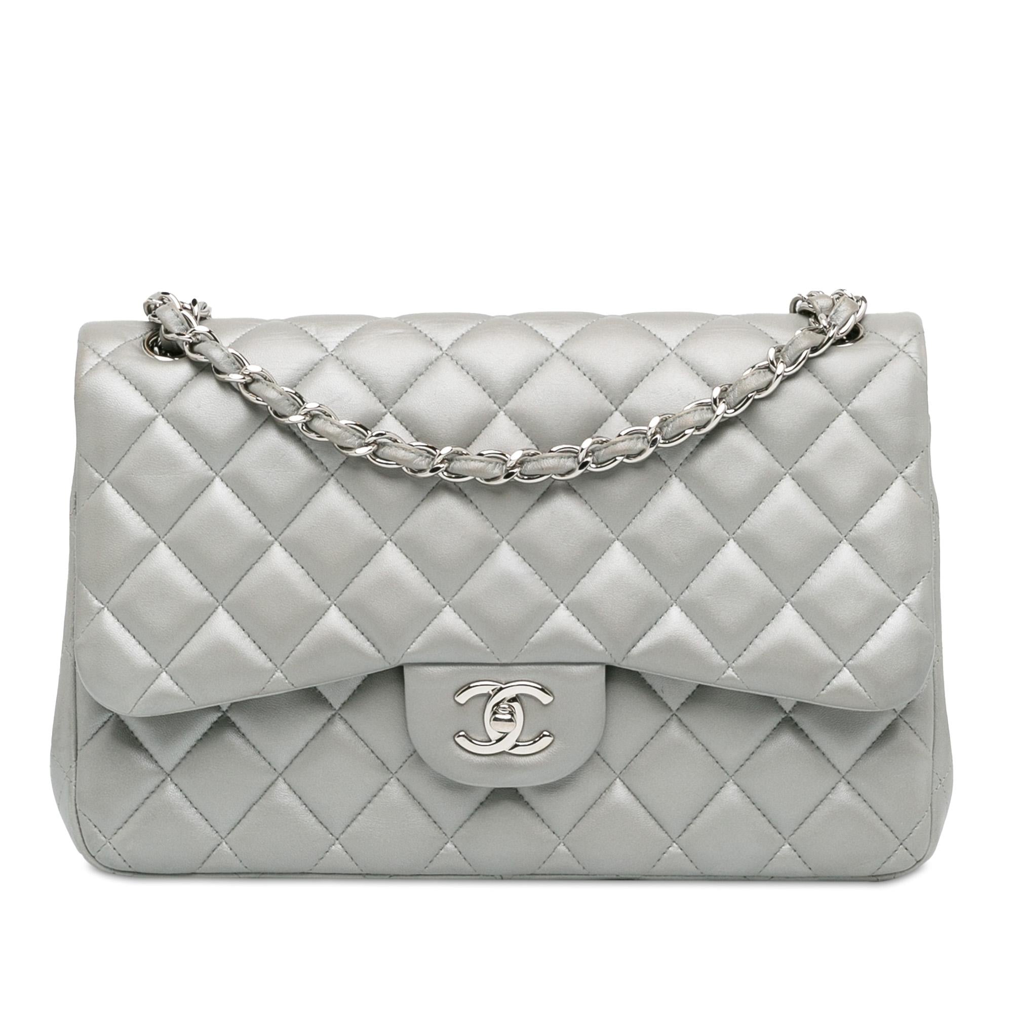 Chanel Jumbo Classic Lambskin Double Flap (SHG-FFE2dS)