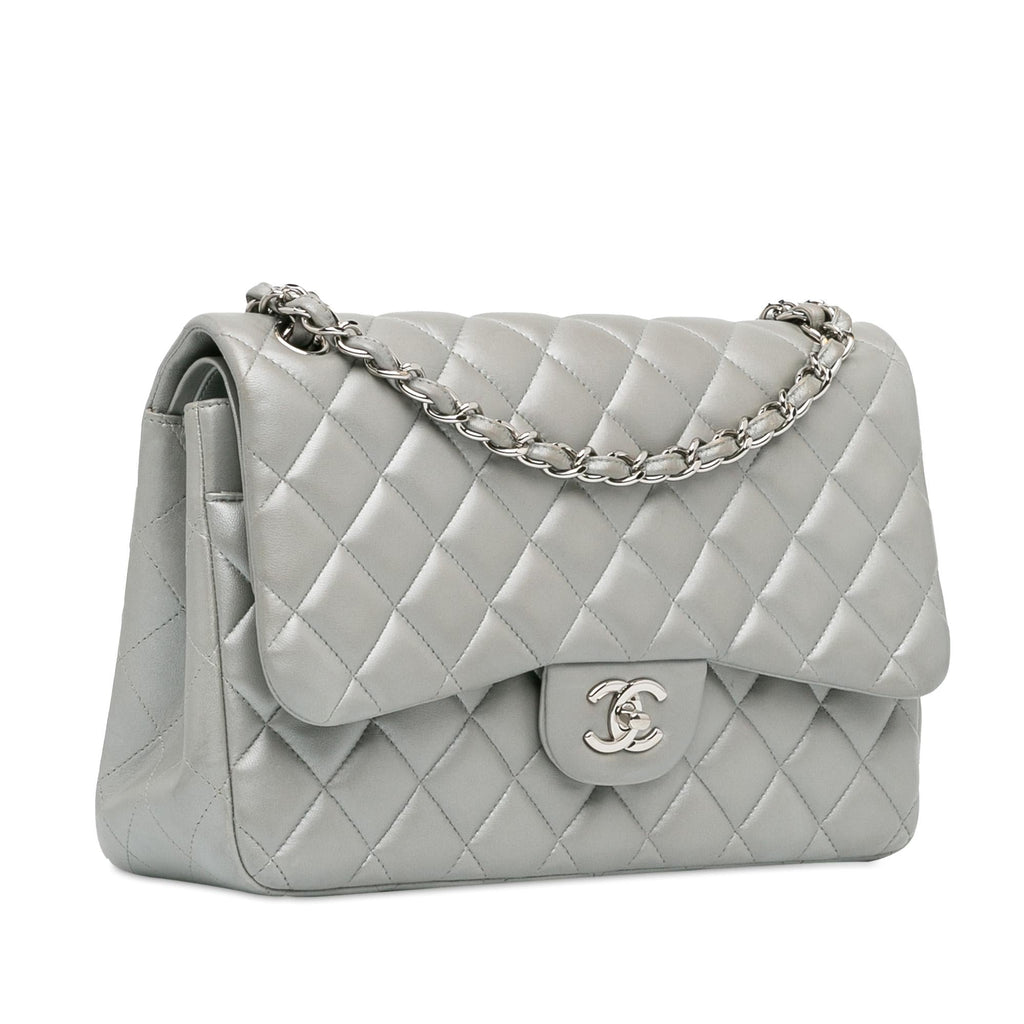 Chanel Jumbo Classic Lambskin Double Flap (SHG-FFE2dS)
