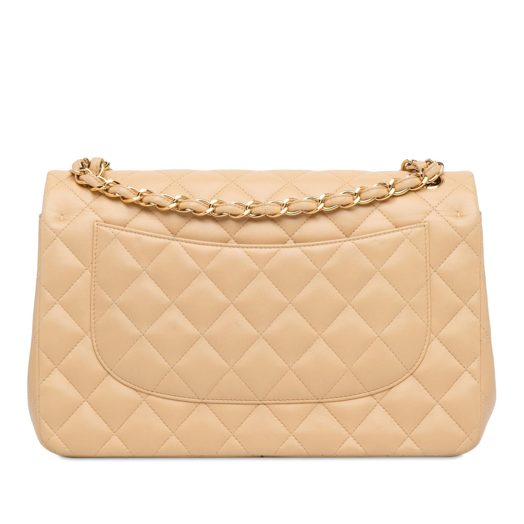 Chanel Jumbo Classic Lambskin Double Flap (SHG-evy6Et)
