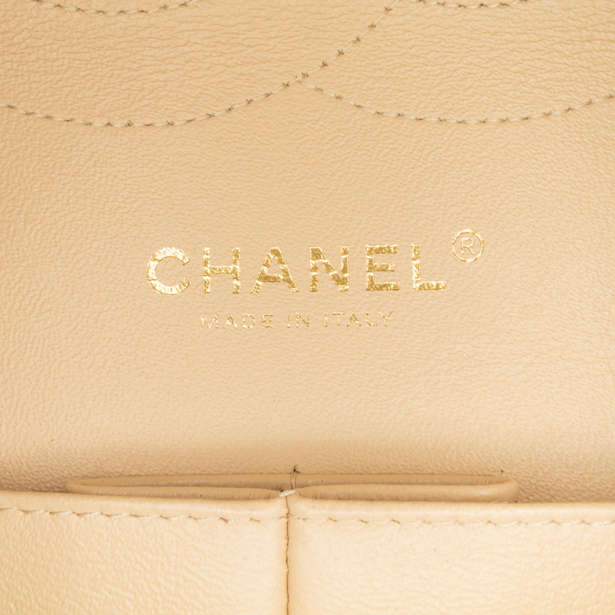 Chanel Jumbo Classic Lambskin Double Flap (SHG-evy6Et)