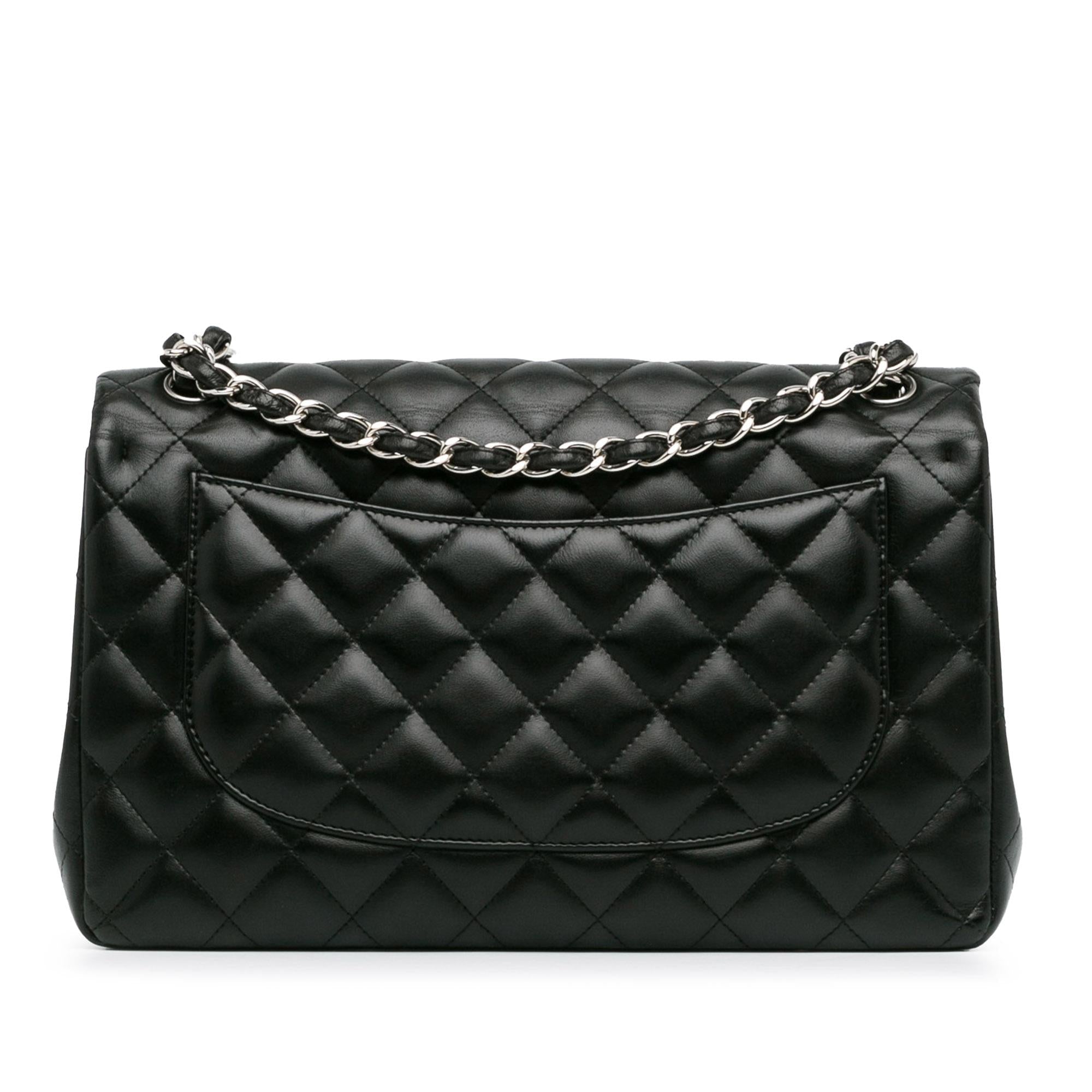 Chanel Jumbo Classic Lambskin Double Flap (SHG-WX0kkI)