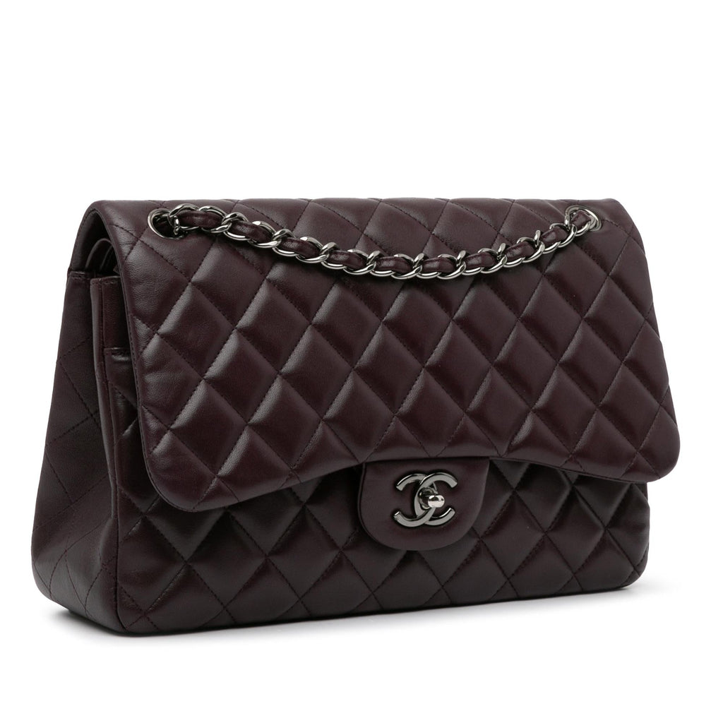 Chanel Jumbo Classic Lambskin Double Flap (SHG-rIFMOP)