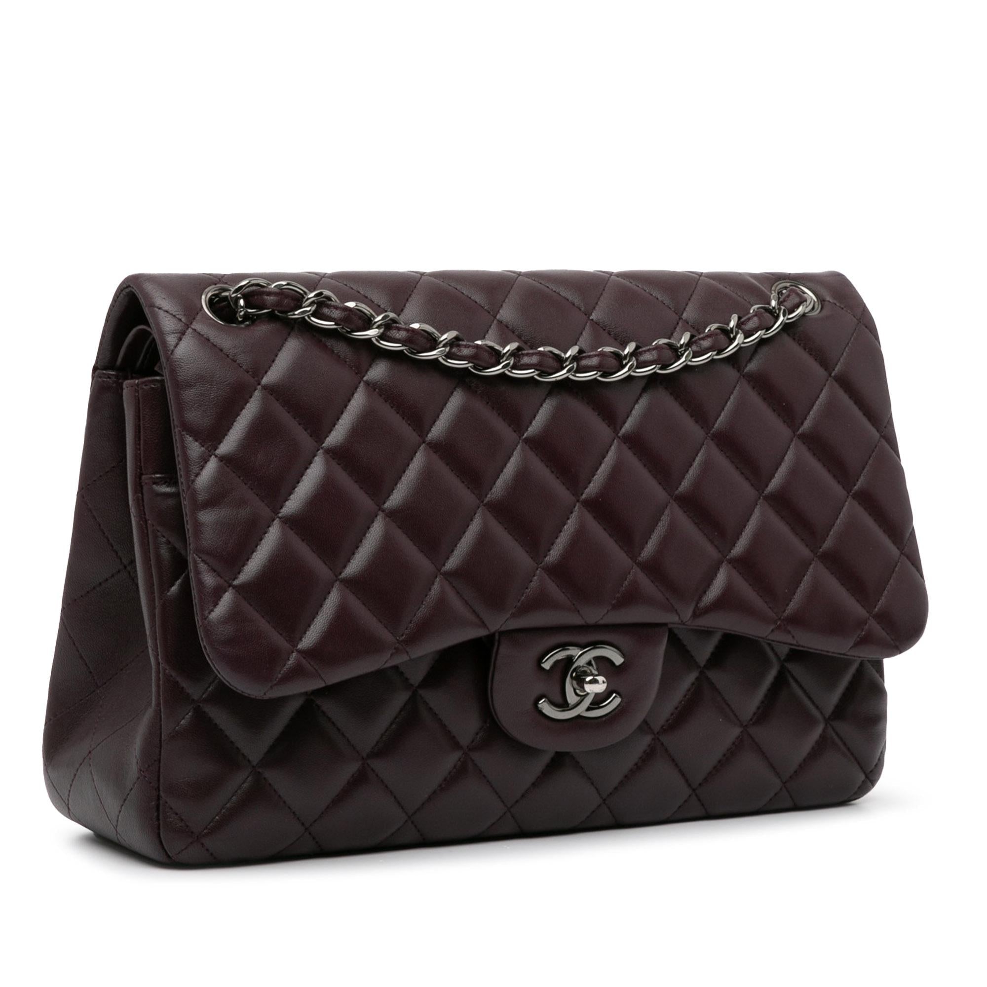 Chanel Jumbo Classic Lambskin Double Flap (SHG-rIFMOP)
