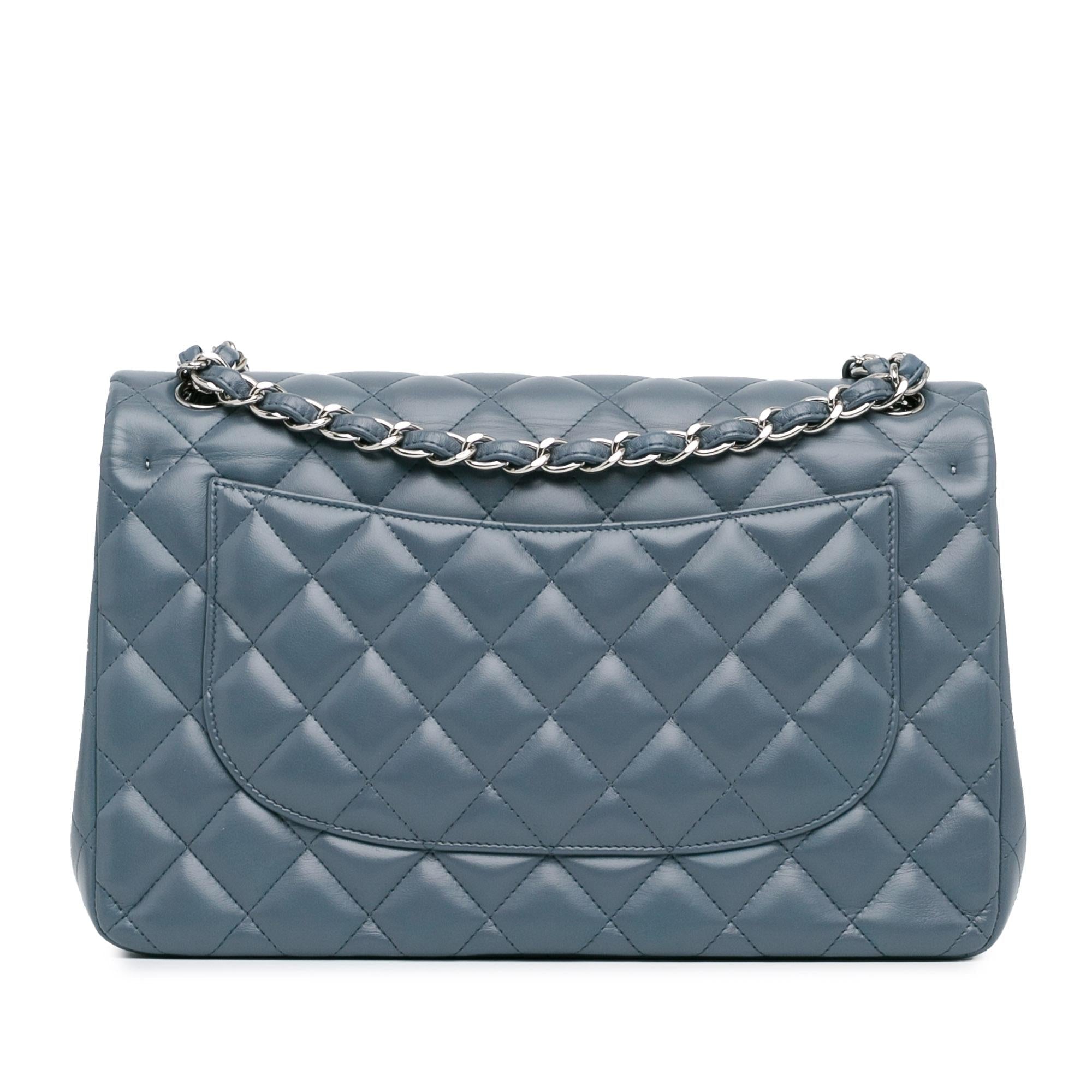 Chanel Jumbo Classic Lambskin Double Flap (SHG-dVtCT7)