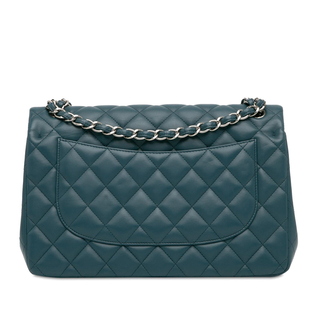 Chanel Jumbo Classic Lambskin Double Flap (SHG-ahjfnw)