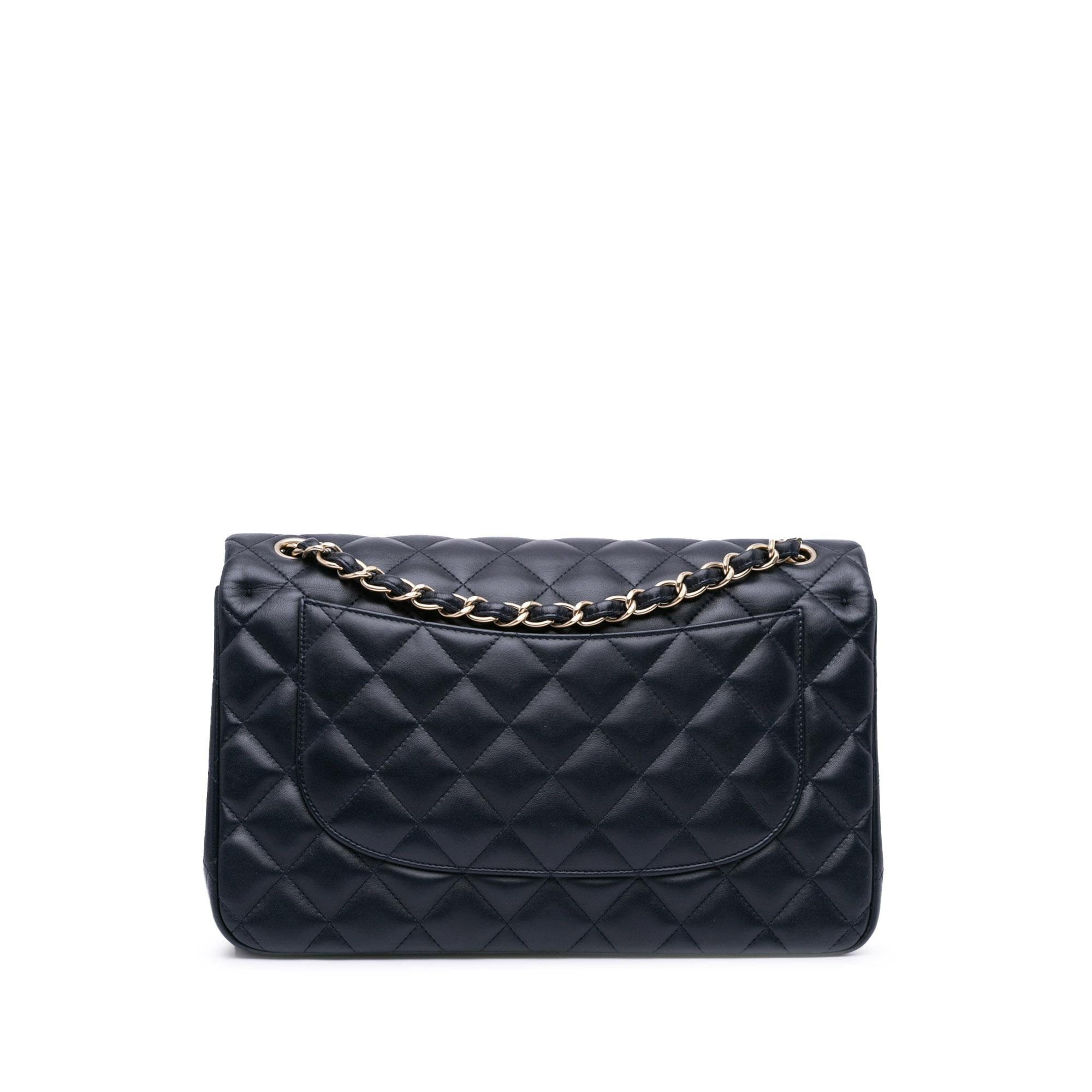 Chanel Jumbo Classic Lambskin Double Flap (SHG-byKwiG)