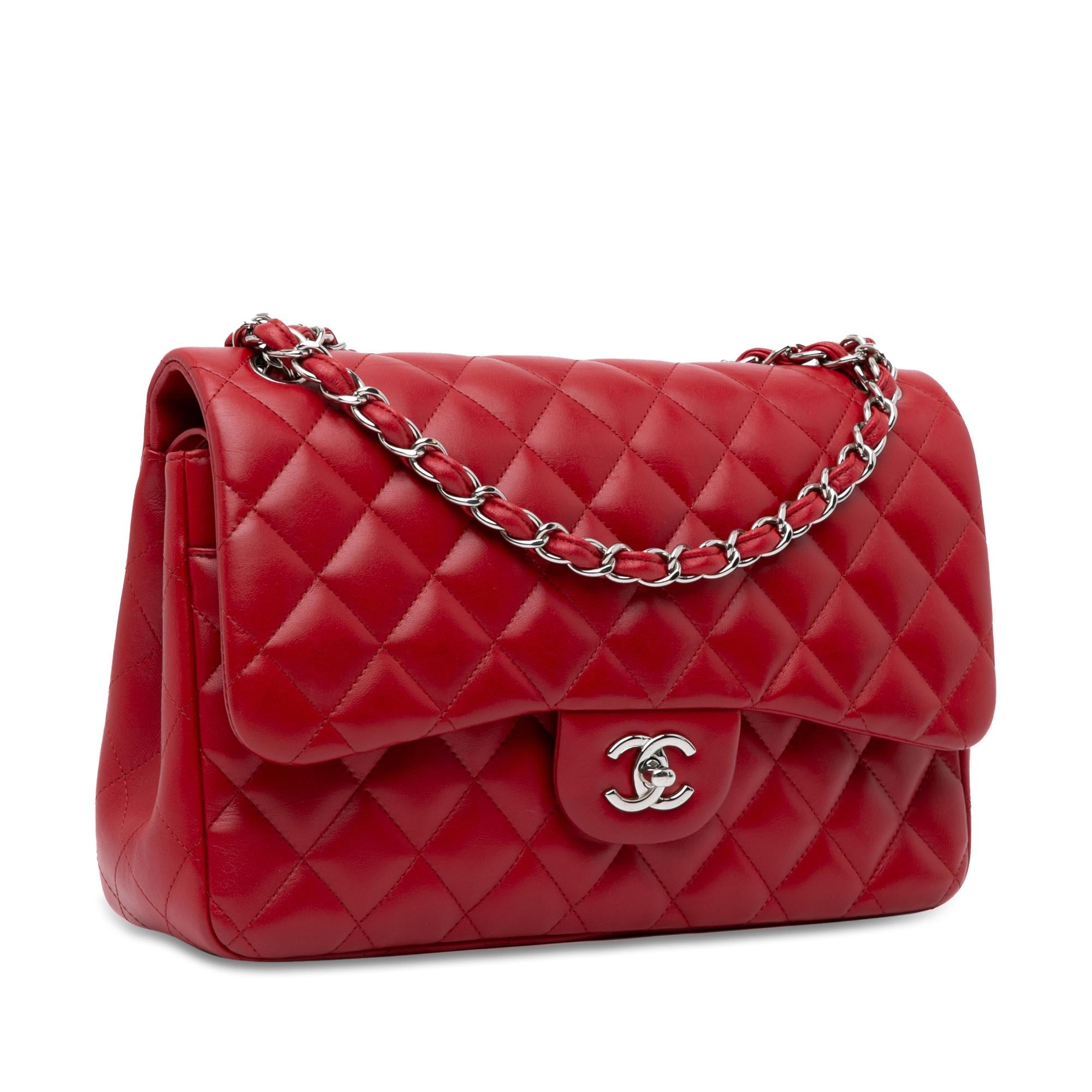 Chanel Jumbo Classic Lambskin Double Flap (SHG-a647GD)