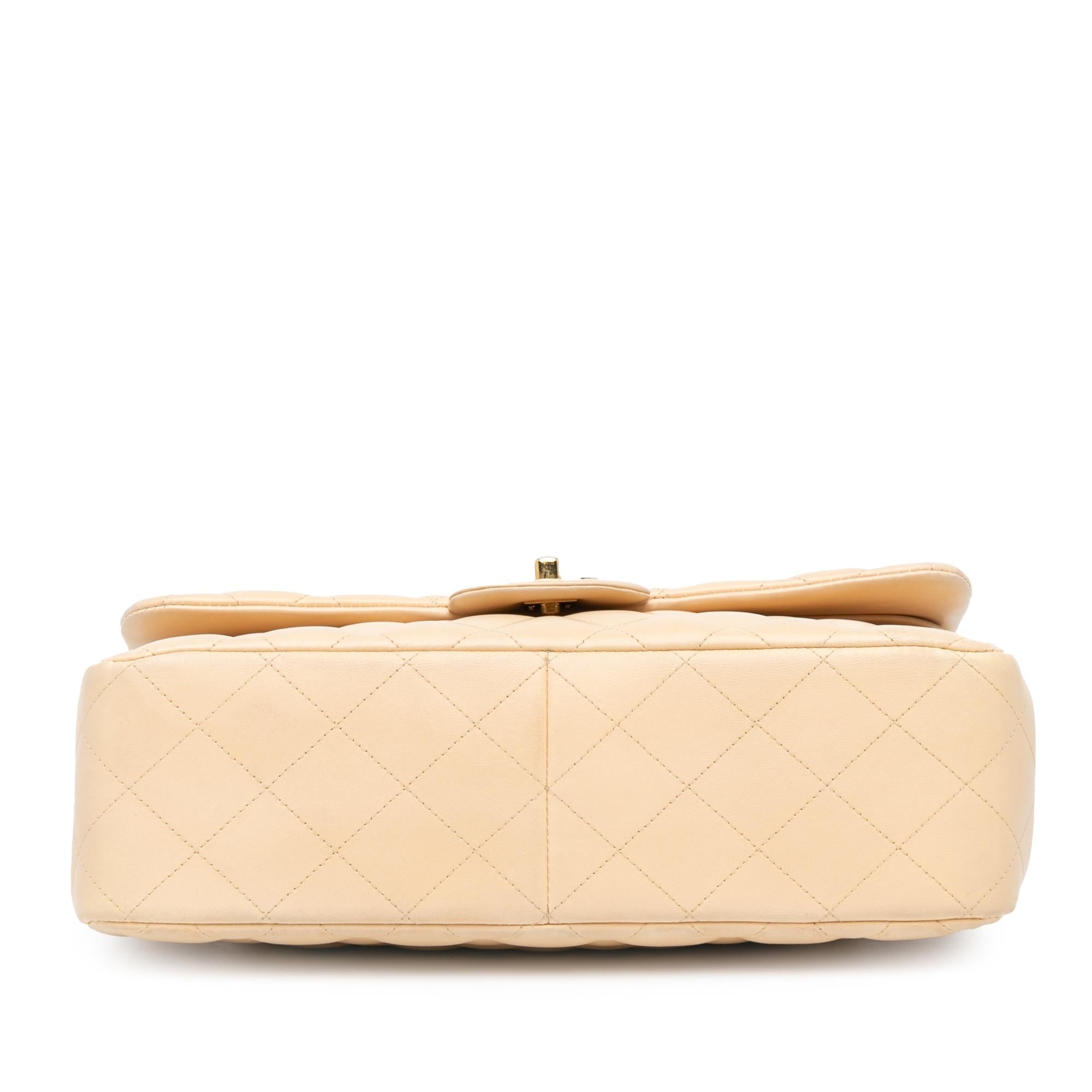 Chanel Jumbo Classic Lambskin Double Flap (SHG-jsrSIe)