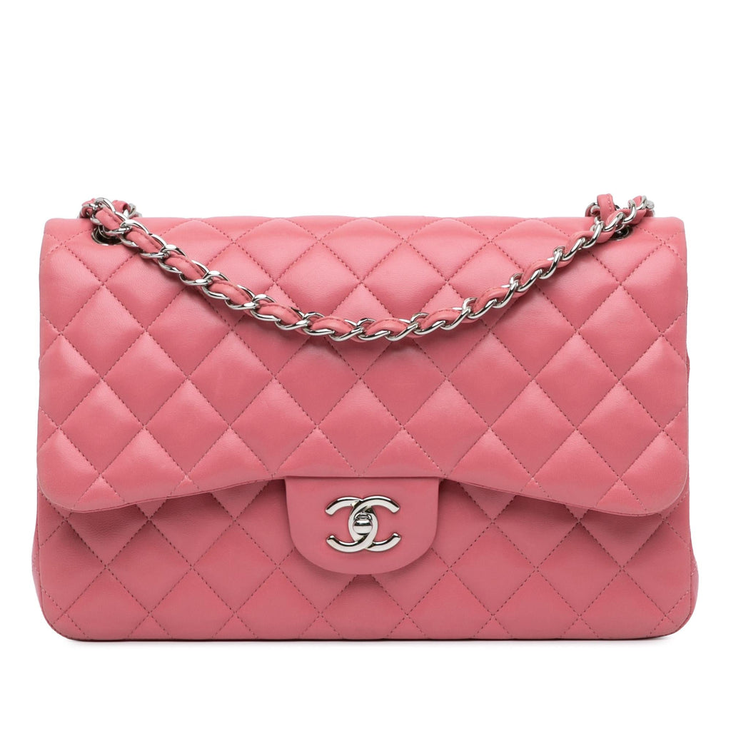 Chanel Jumbo Classic Lambskin Double Flap (SHG-LnGkTD)