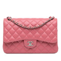 Chanel Jumbo Classic Lambskin Double Flap (SHG-LnGkTD)