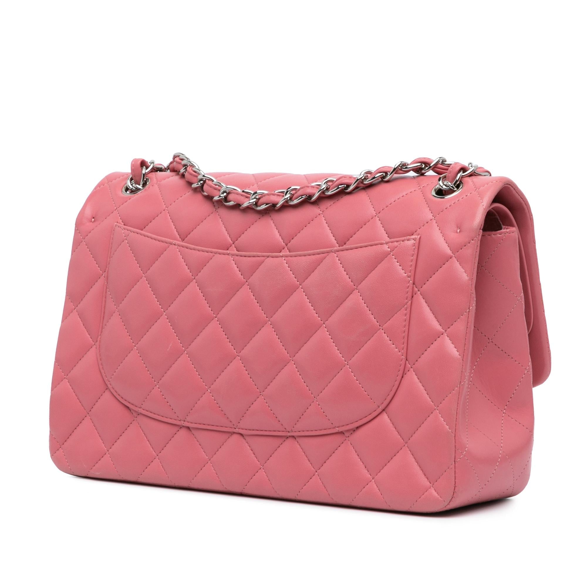 Chanel Jumbo Classic Lambskin Double Flap (SHG-LnGkTD)