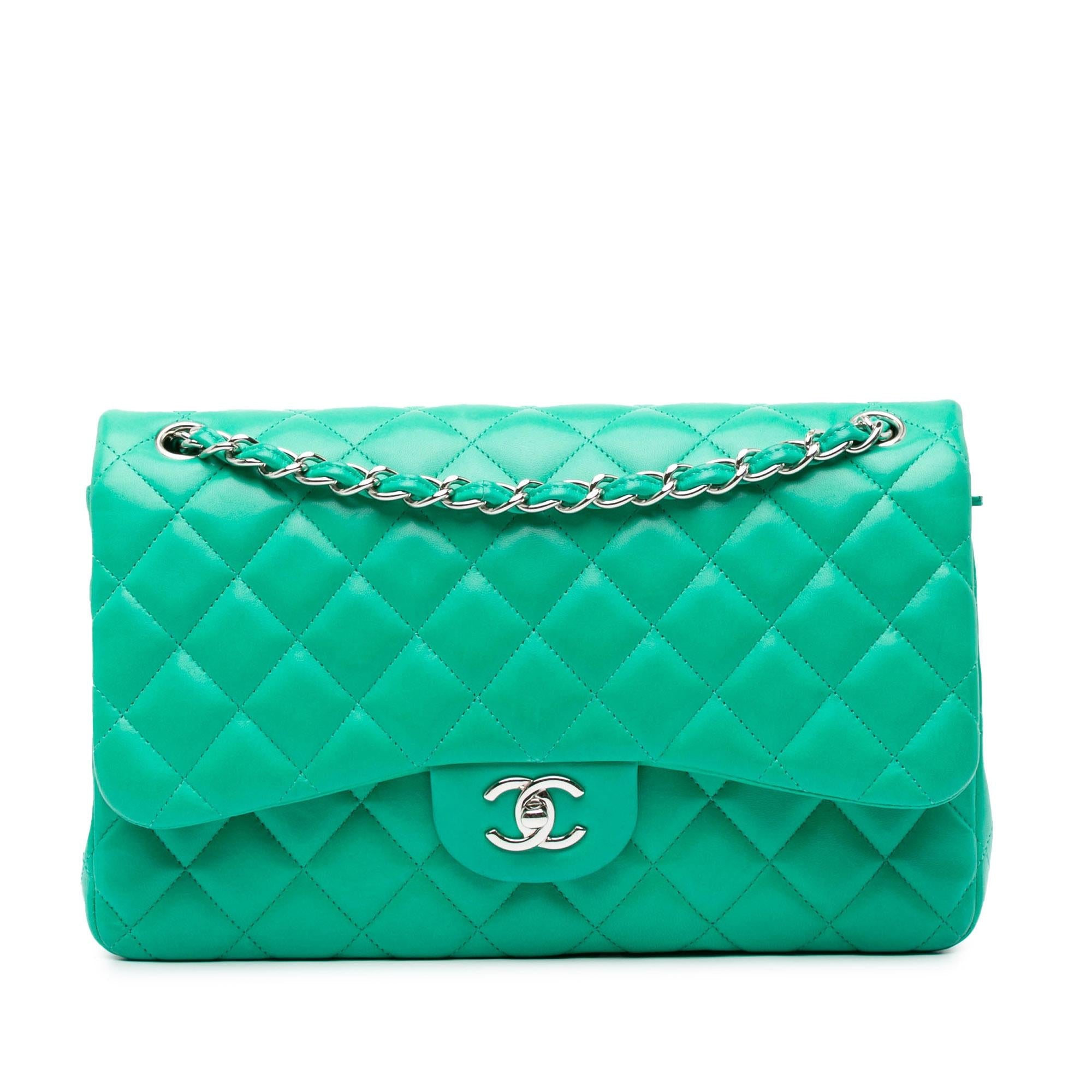 Chanel Jumbo Classic Lambskin Double Flap (SHG-FsYojS)