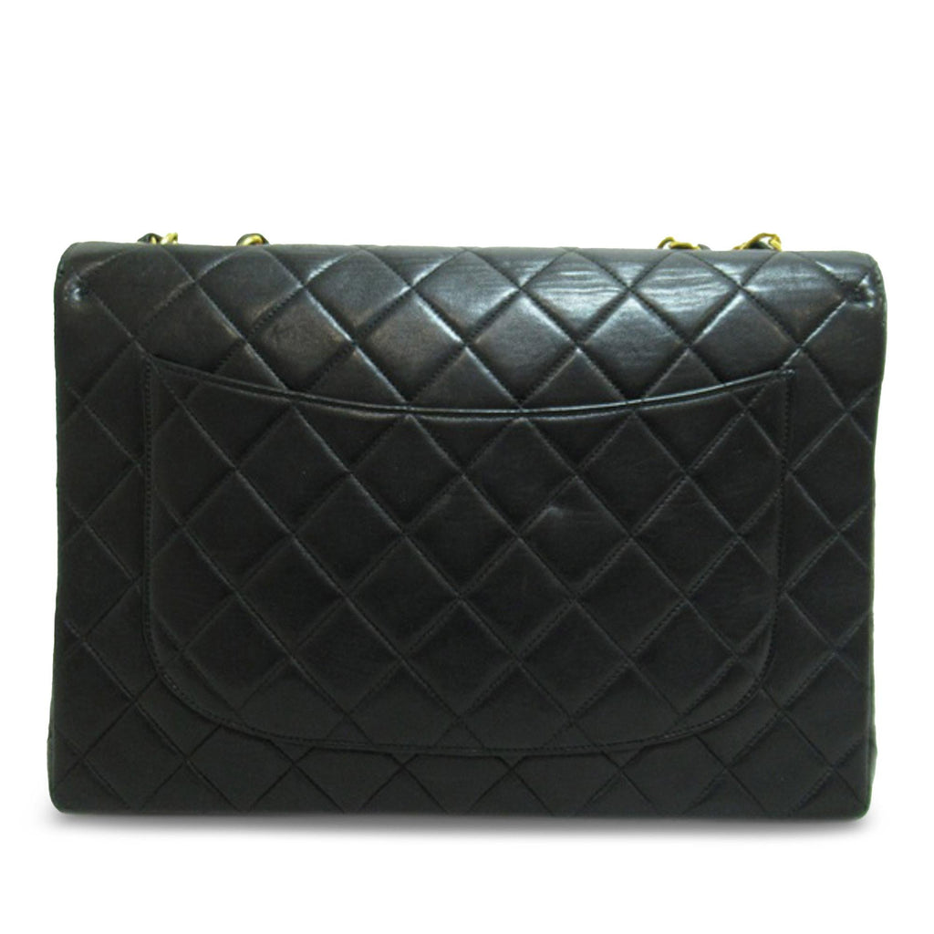 Chanel Jumbo Classic Lambskin Single Flap Bag (SHG-JAOCGr)